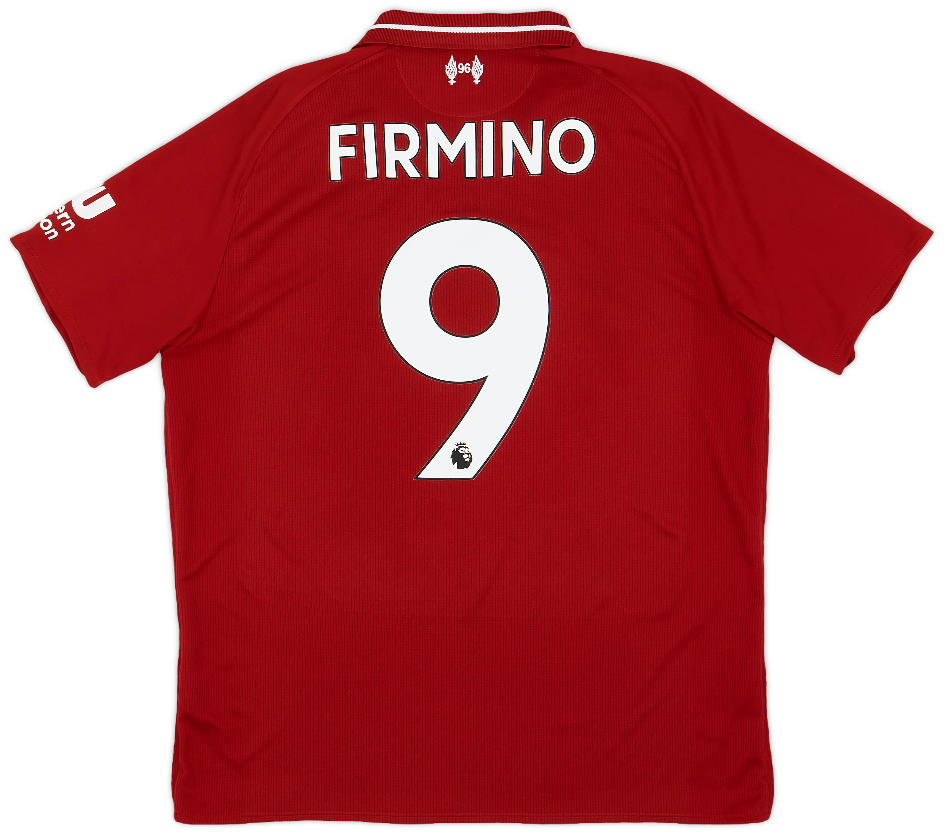 2018-19 Liverpool Home Shirt Firmino #9 - 9/10 - (M) 