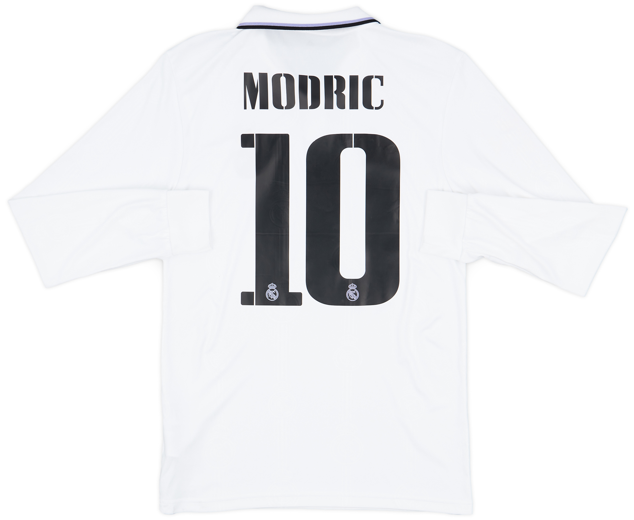 マイクラ 人気アイテム 2022-23 Real (S) - 9/10 - #10 Modric Shirt L/S Home Madrid ウェア