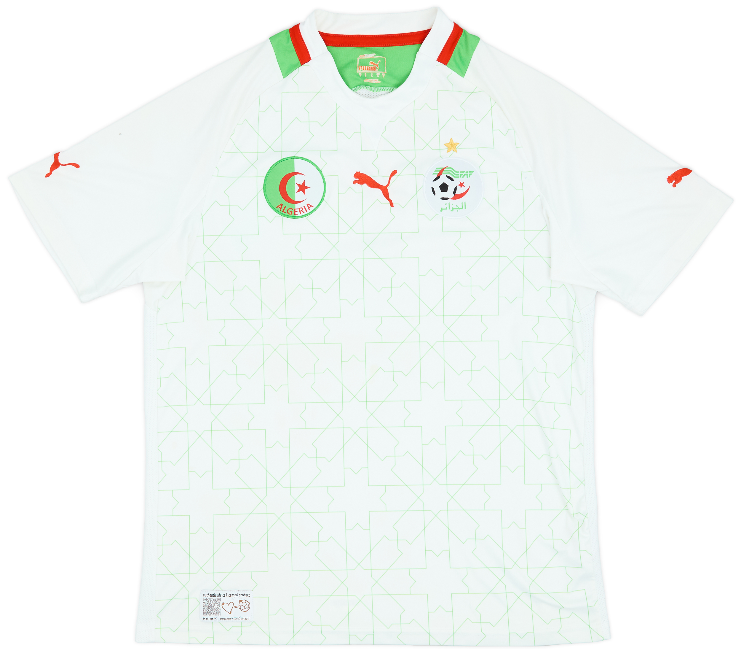 2012-14 Algeria Home Shirt - 8/10 - (L)