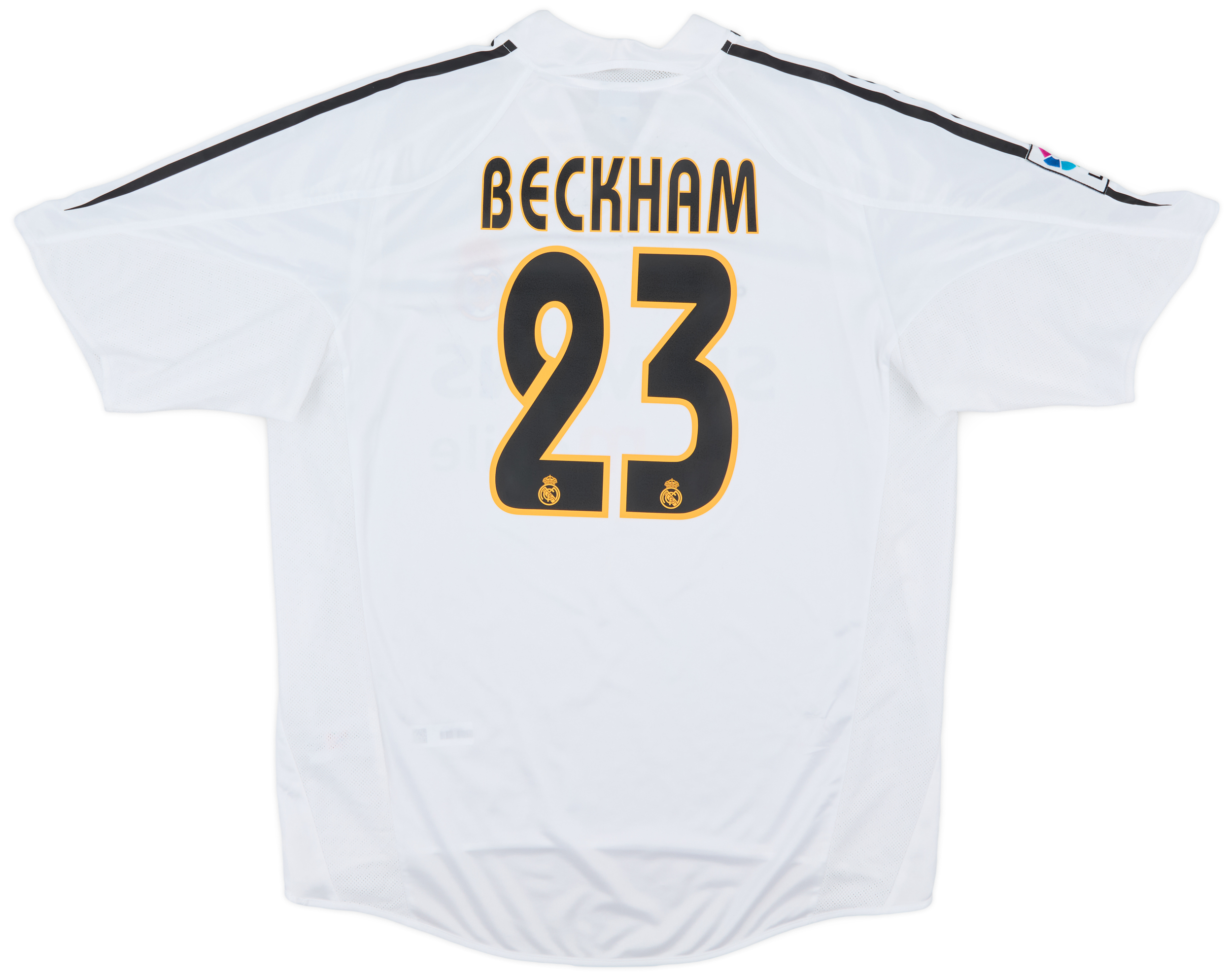 beckham real madrid jersey