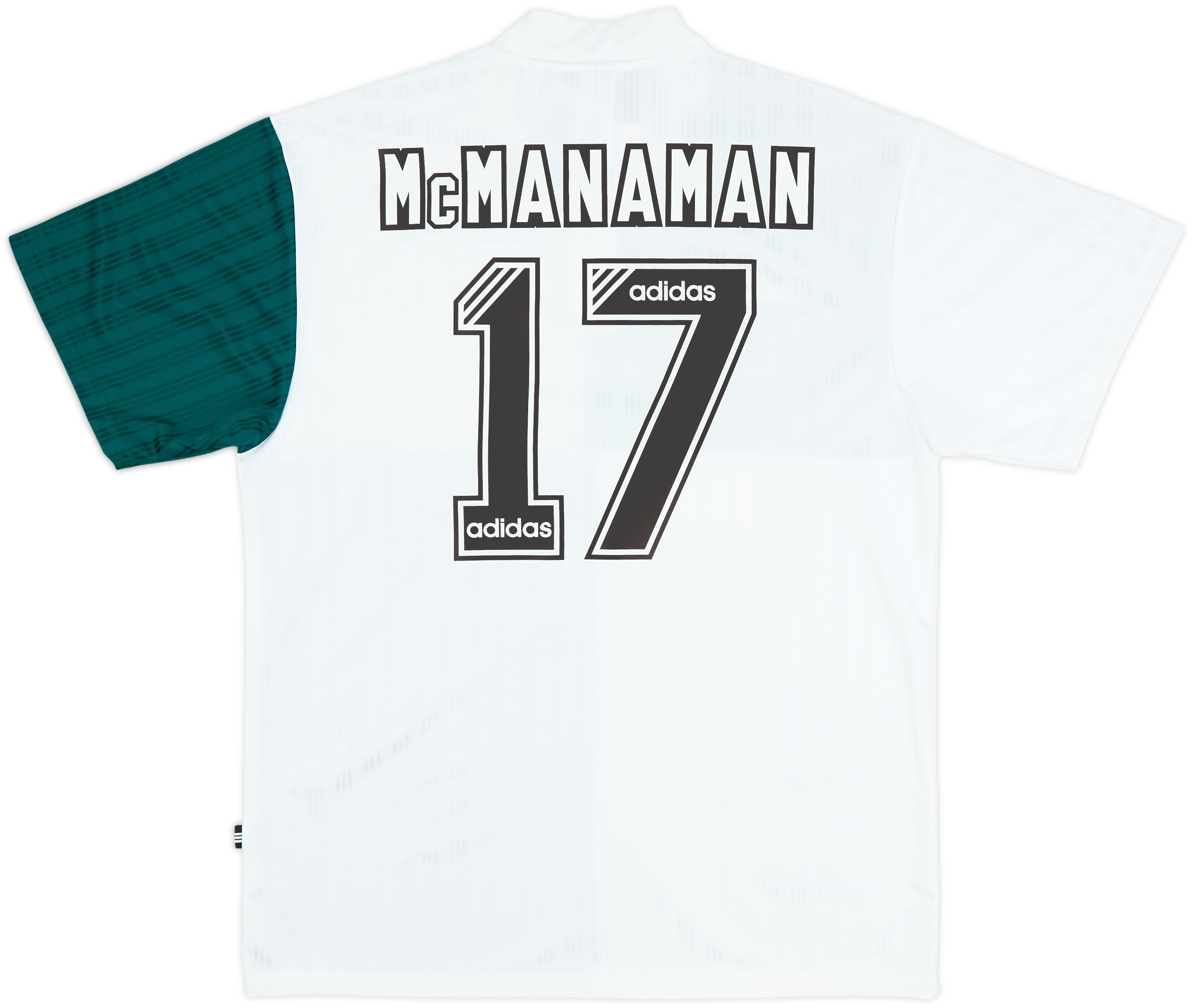 1995-96 Liverpool adidas Originals Reissue Away Shirt McManaman #17
