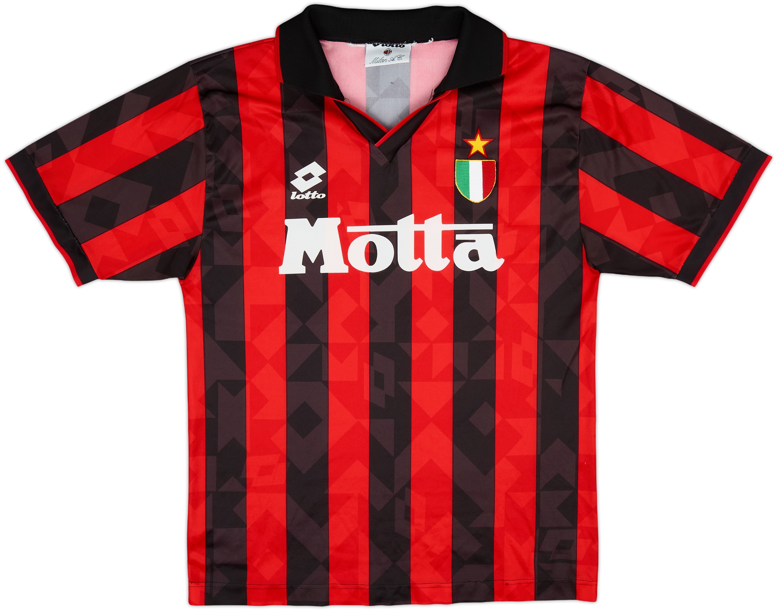 1993-94 AC Milan Home Shirt - 7/10 - (M)