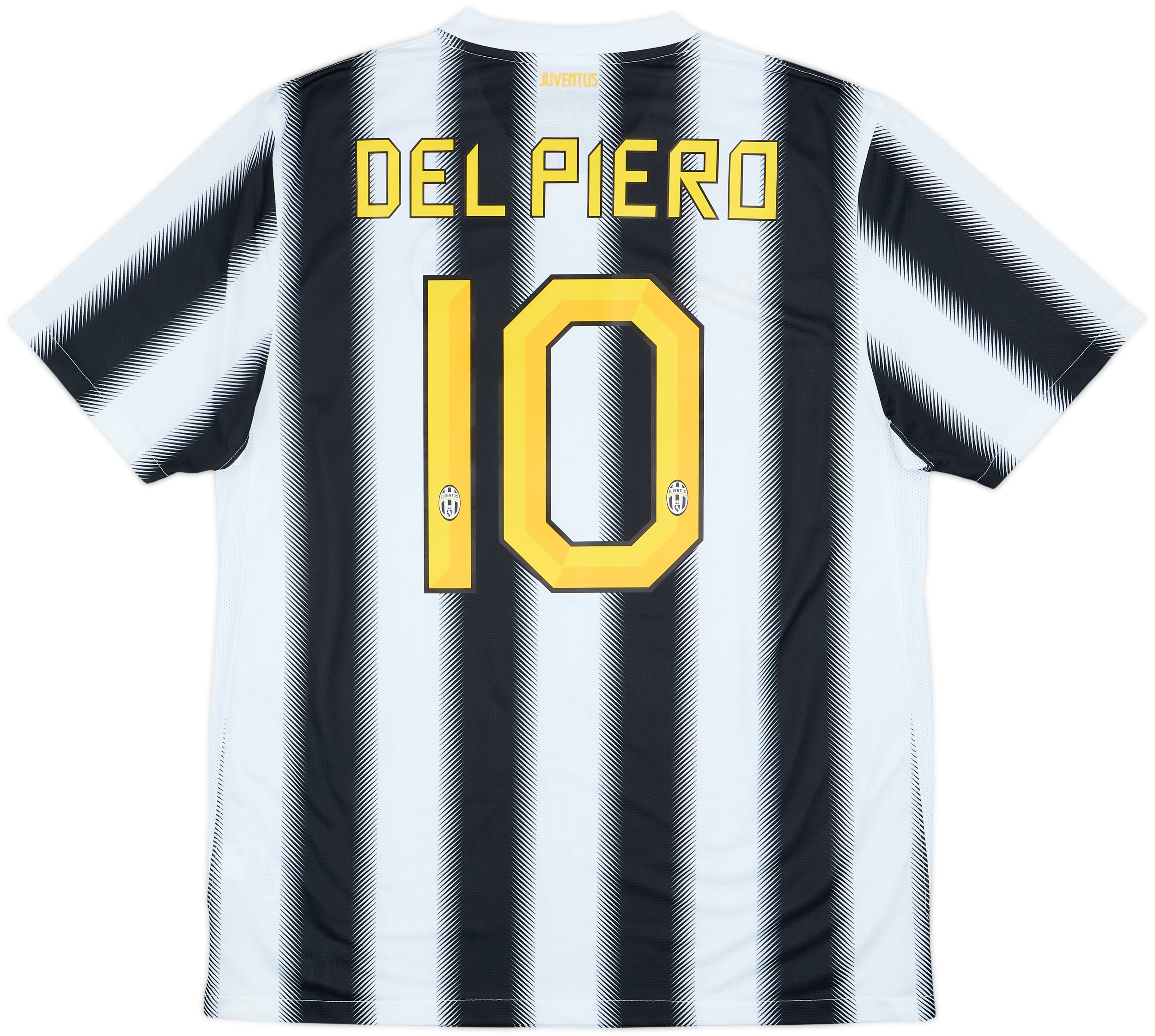 2011-12 Juventus Home Shirt Del Piero #10 - 7/10 - (L)