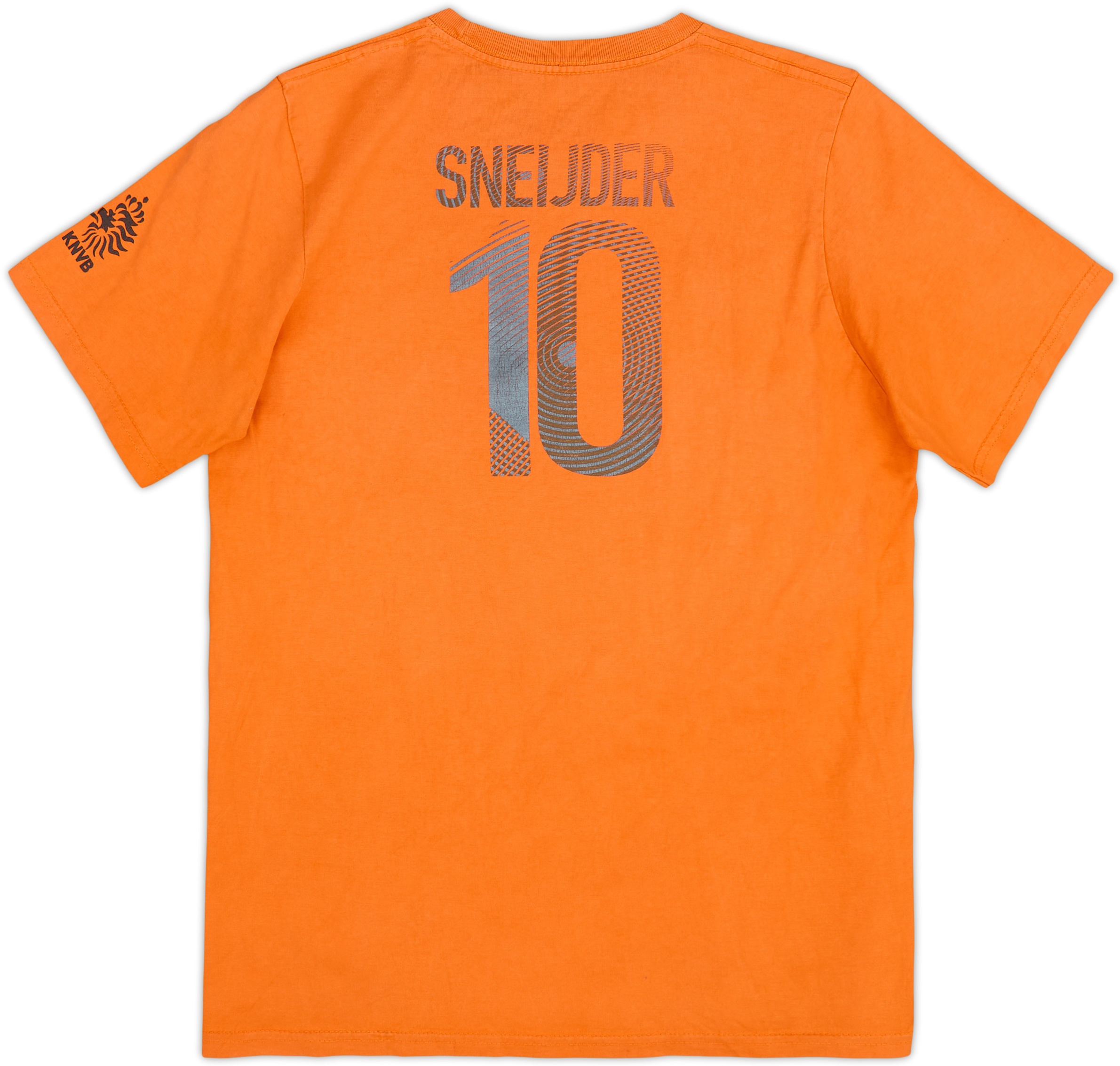 2010-11 Netherlands Nike Cotton Tee Sneijder #10 - 5/10 - (XL.Boys)