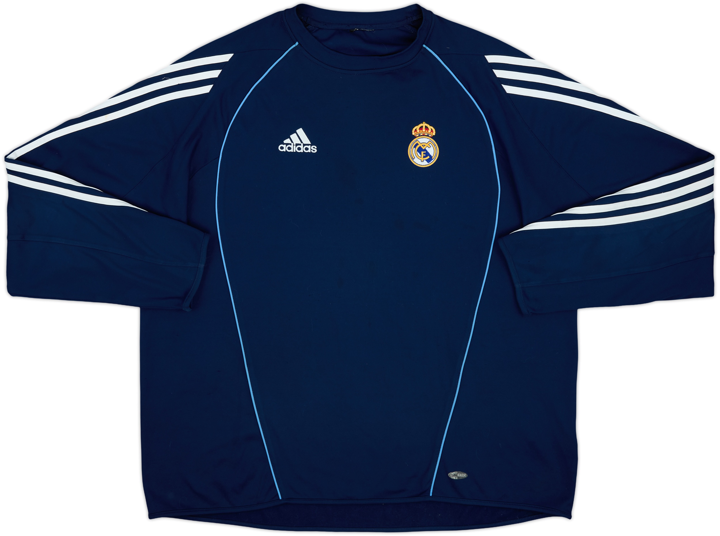 2005-06 Real Madrid adidas Sweat Top - 6/10 - (XXL)