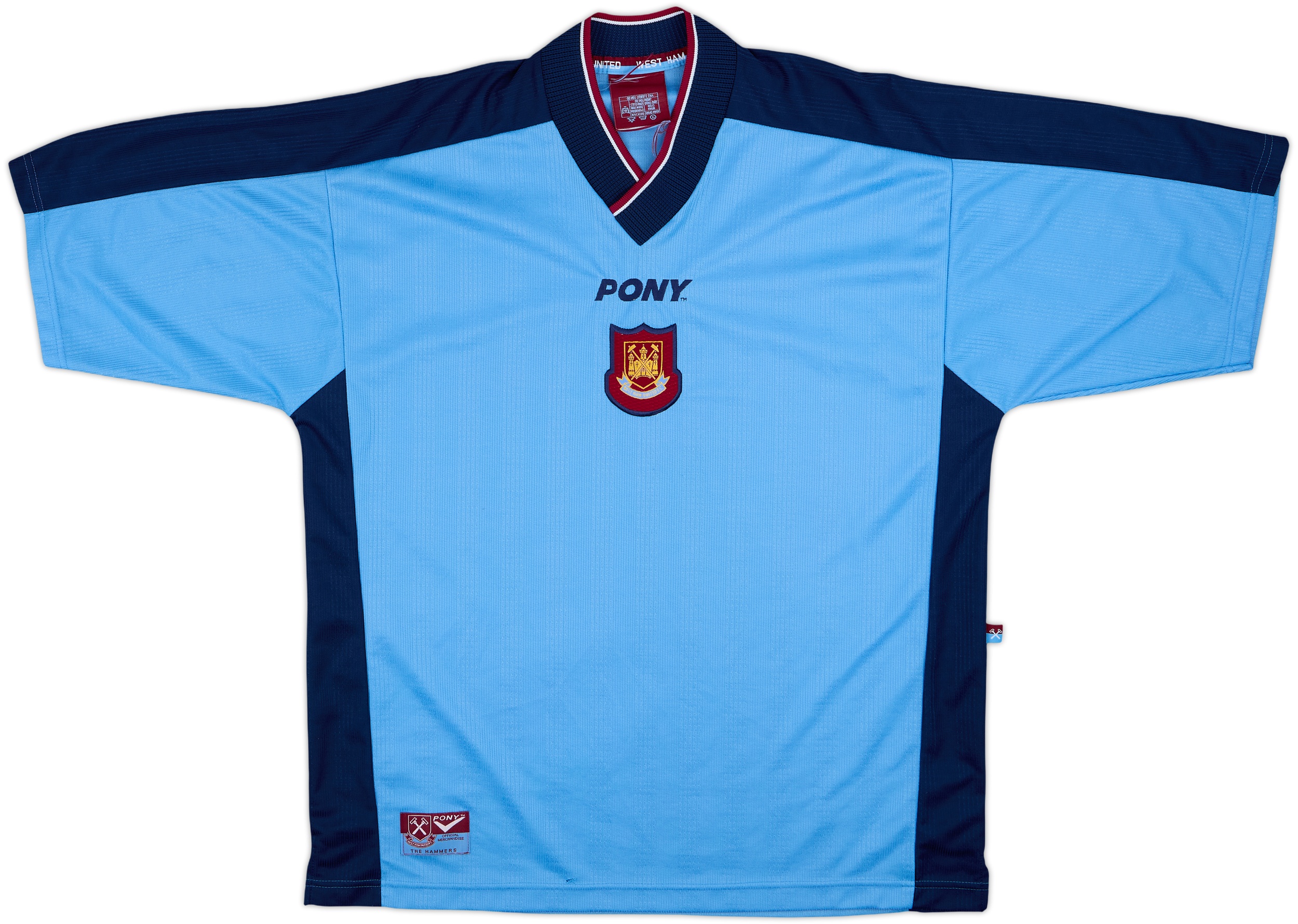1997-98 West Ham Away Shirt - 6/10 - (XL)