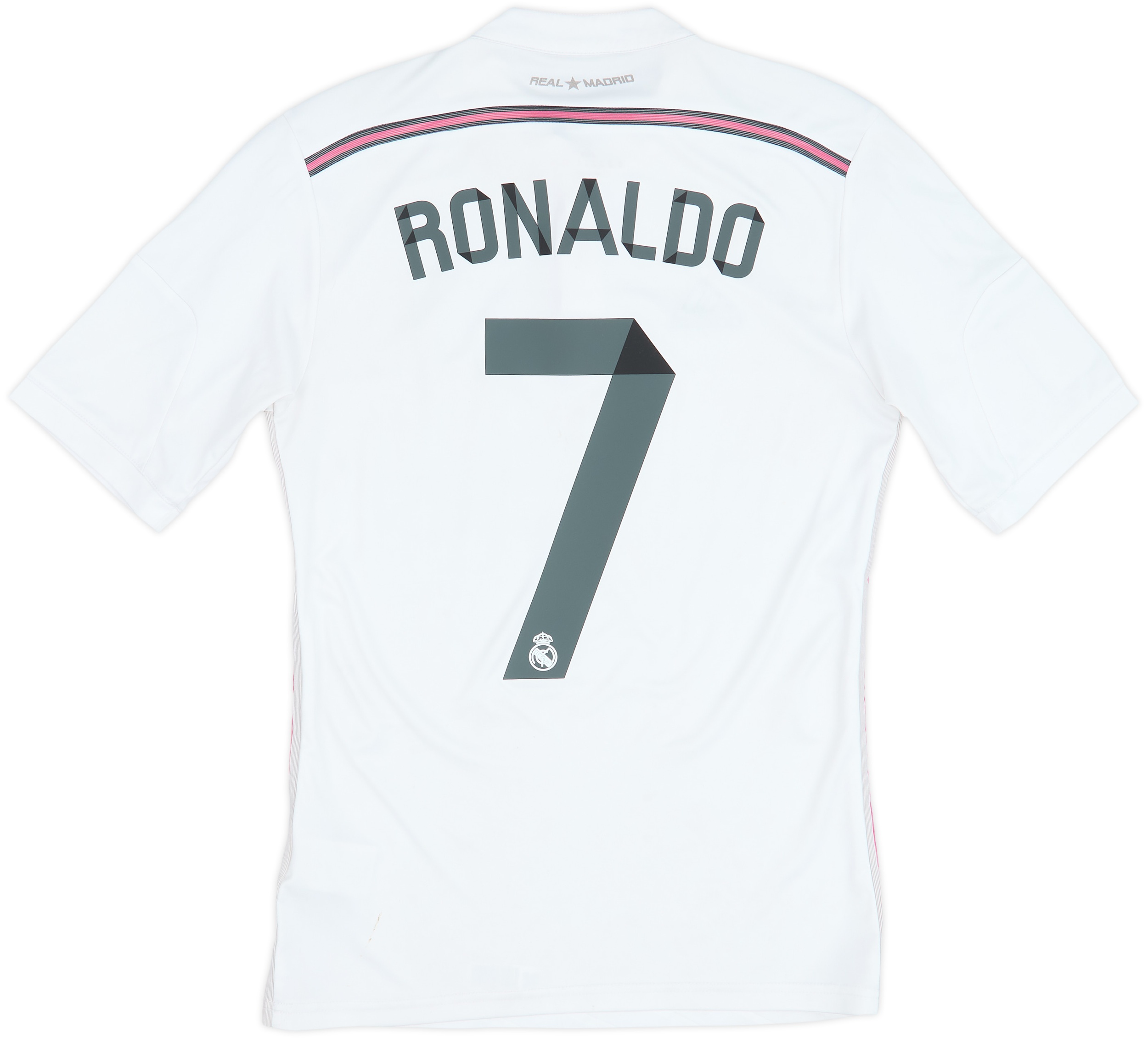 2014-15 Real Madrid Home Shirt Ronaldo #7 - 6/10 - (XS)