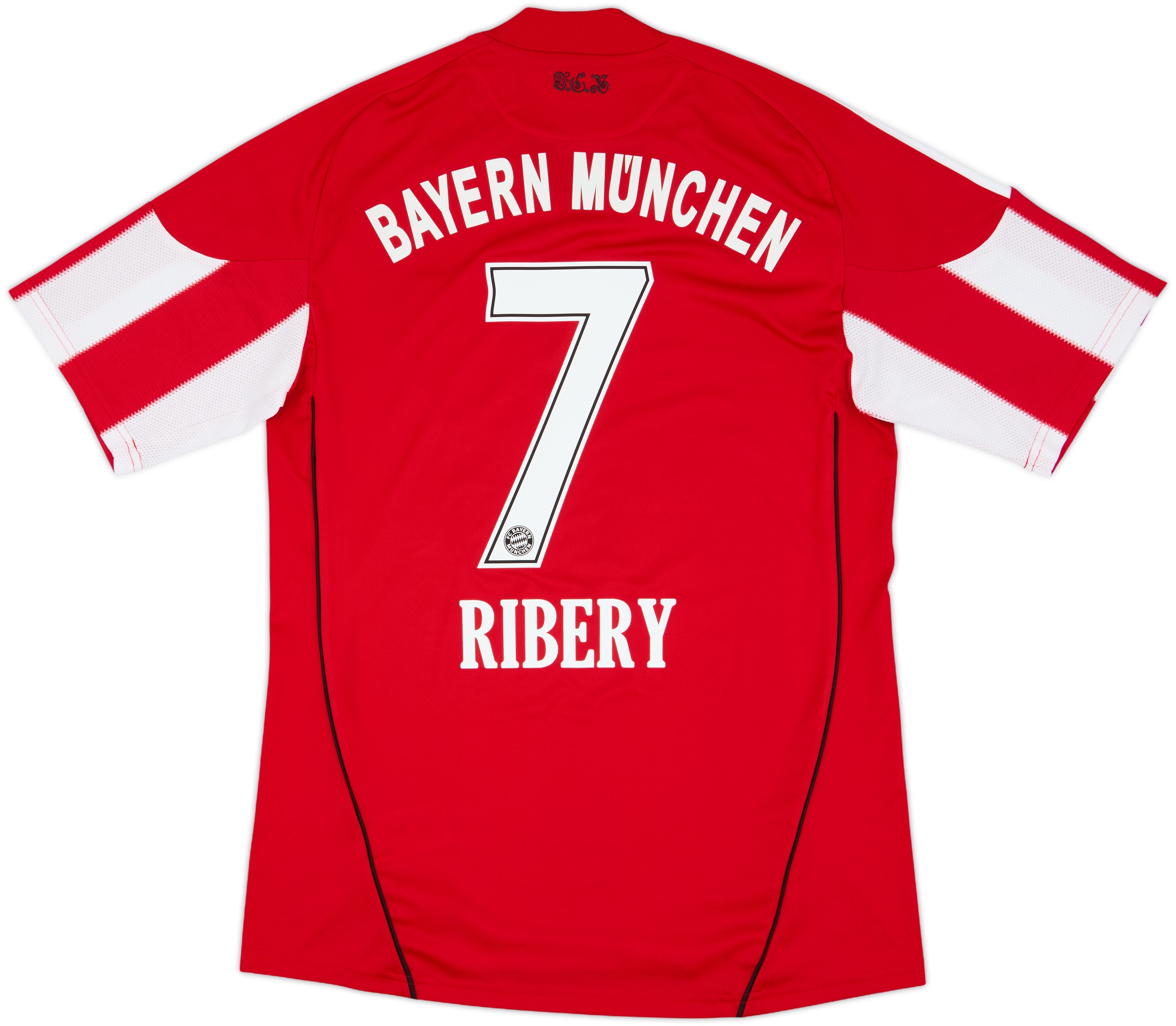 2010-11 Bayern Munich Home Shirt Ribery #7 - 6/10 - (S)