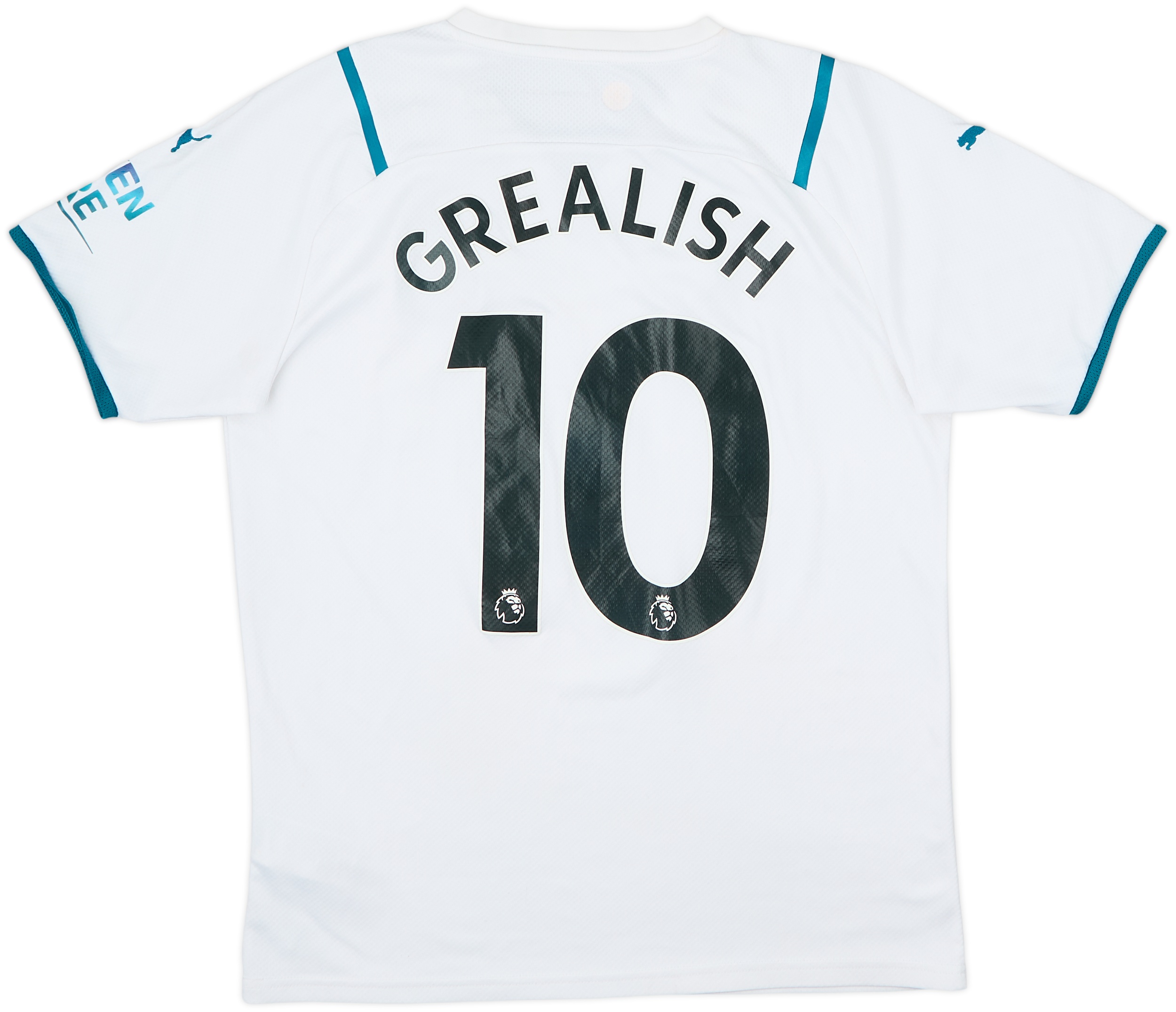 2021-22 Manchester City Away Shirt Grealish #10 - 7/10 - (M)