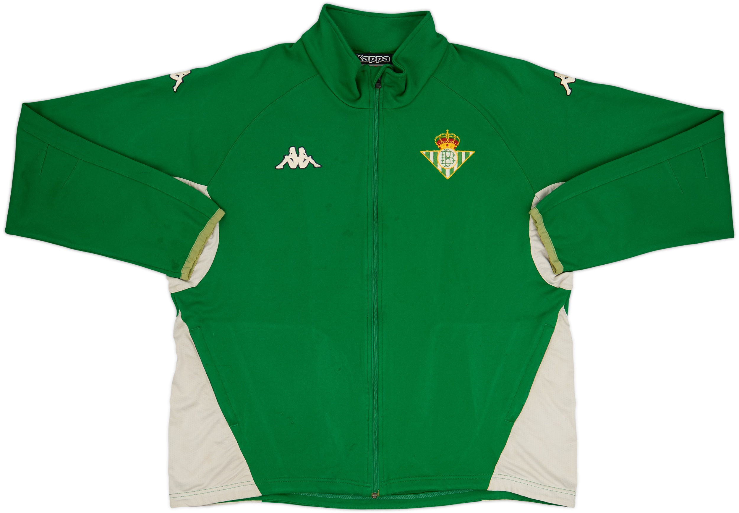Kappa REAL BETIS ジャケット X LARGE 2005-06 Real Betis Kappa Track Jacket - 7/10 - (XXL)