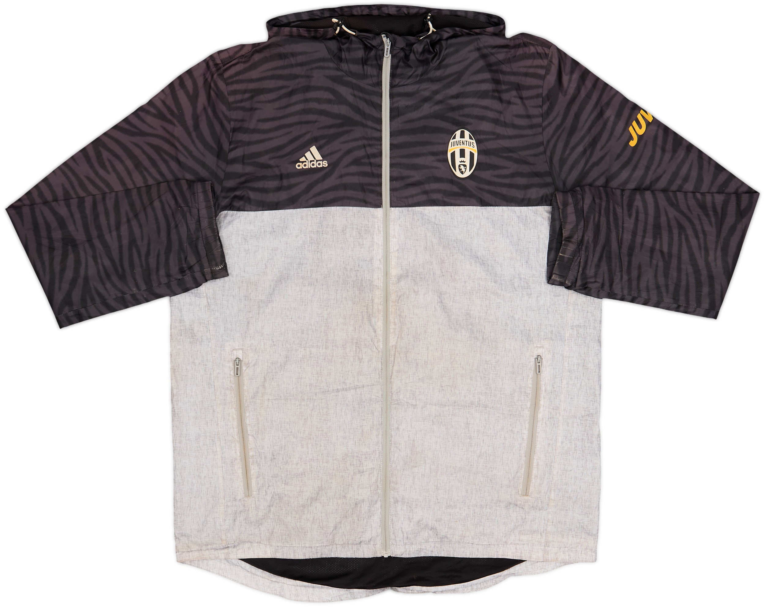 2016-17 Juventus adidas Hooded Rain Jacket - 6/10 - (XL)
