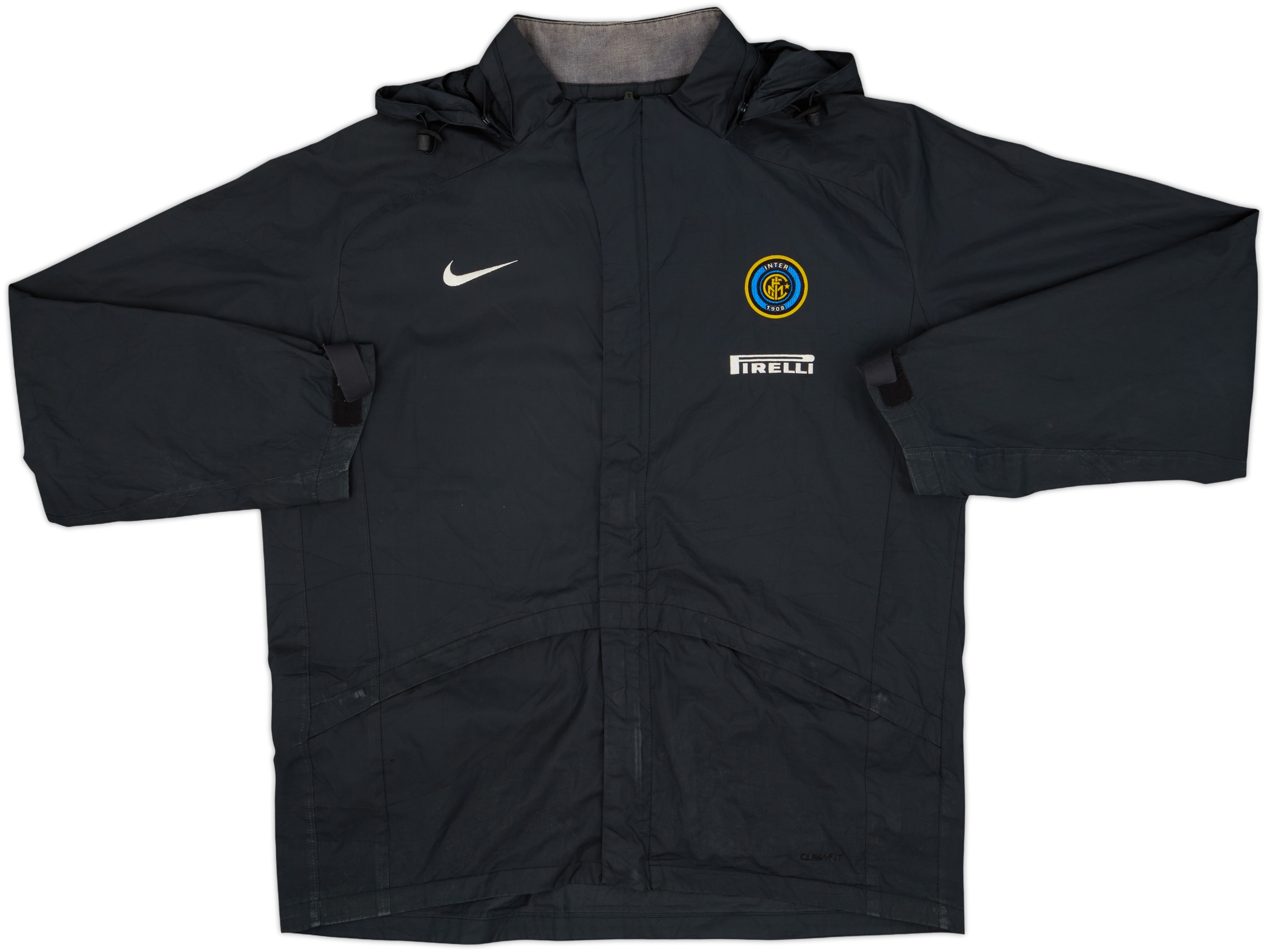 2006-07 Inter Milan Nike Hooded Rain Jacket - 8/10 - (M)