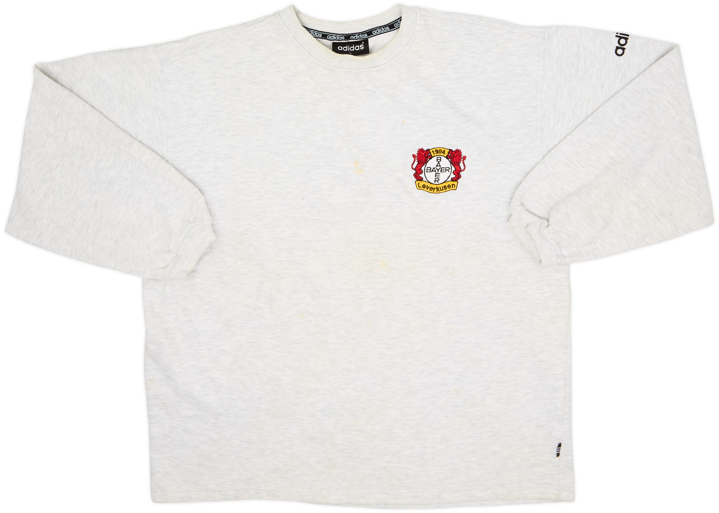 1996-97 Bayer Leverkusen adidas Sweat Top - 6/10 - (L)