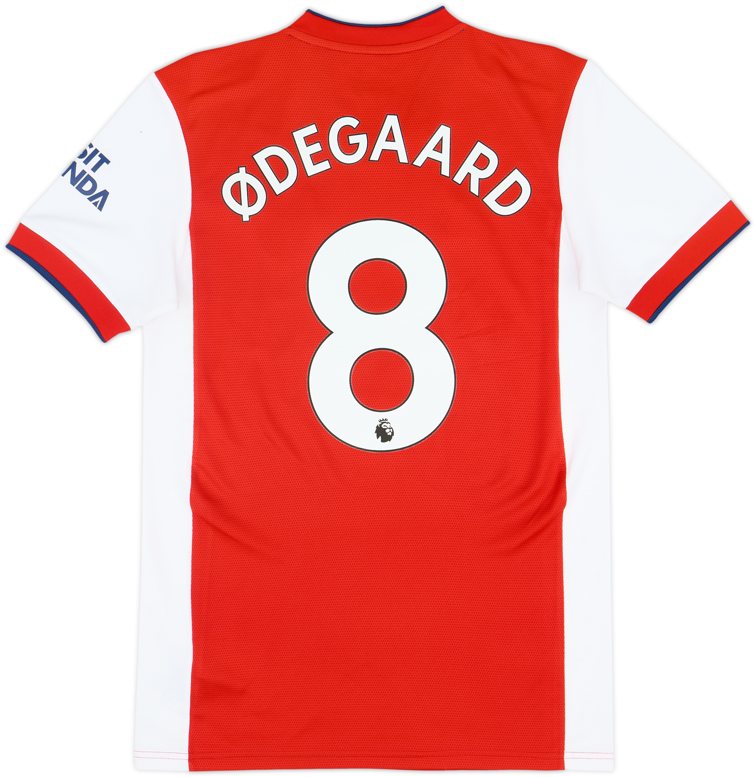 2021-22 Arsenal Home Shirt Odegaard #8 - 8/10 - (S)