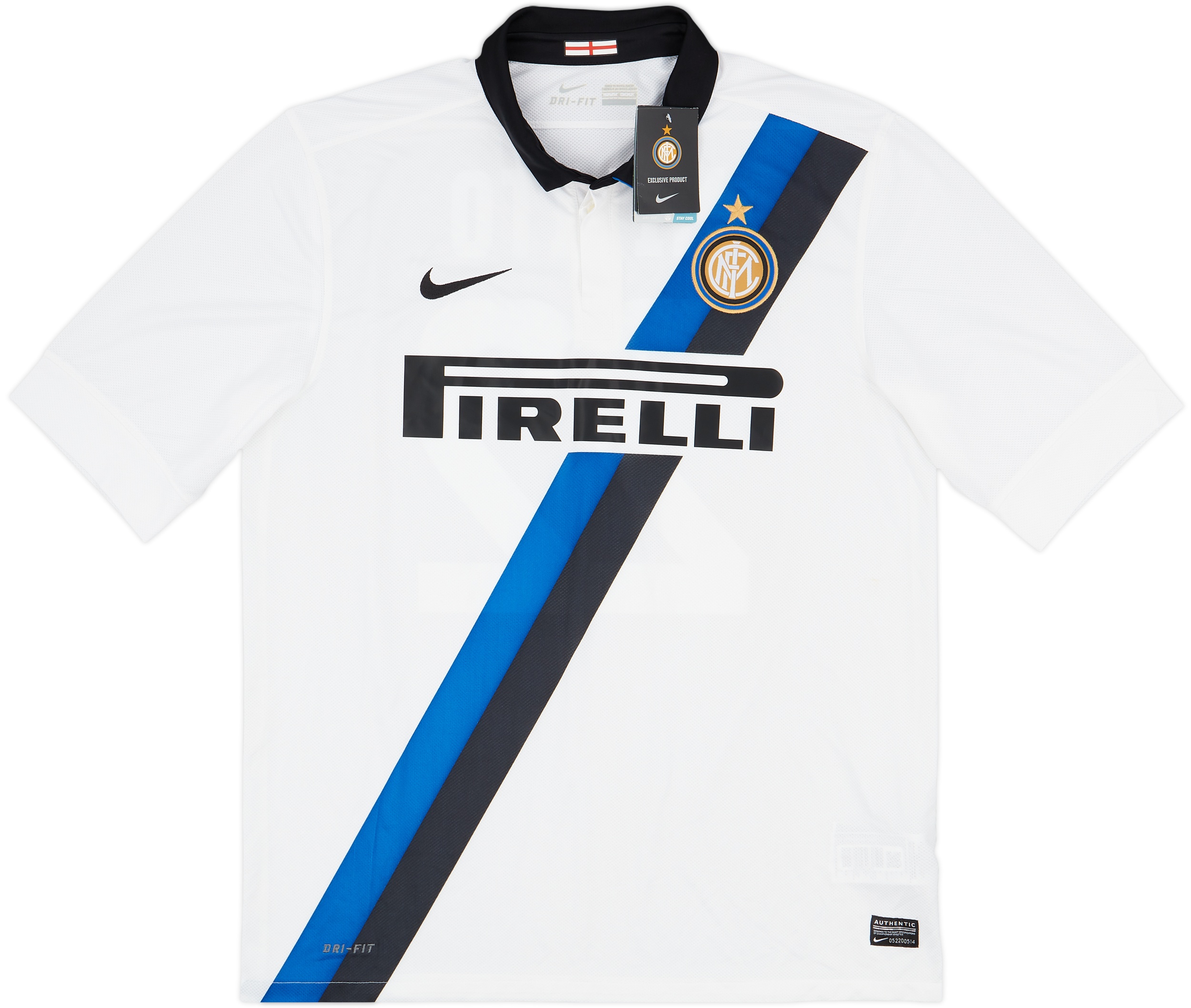 インテル MILITO 22 シャツ Mサイズ インテル MILITO 22 シャツ Mサイズ 2013-14 Inter Milan Home