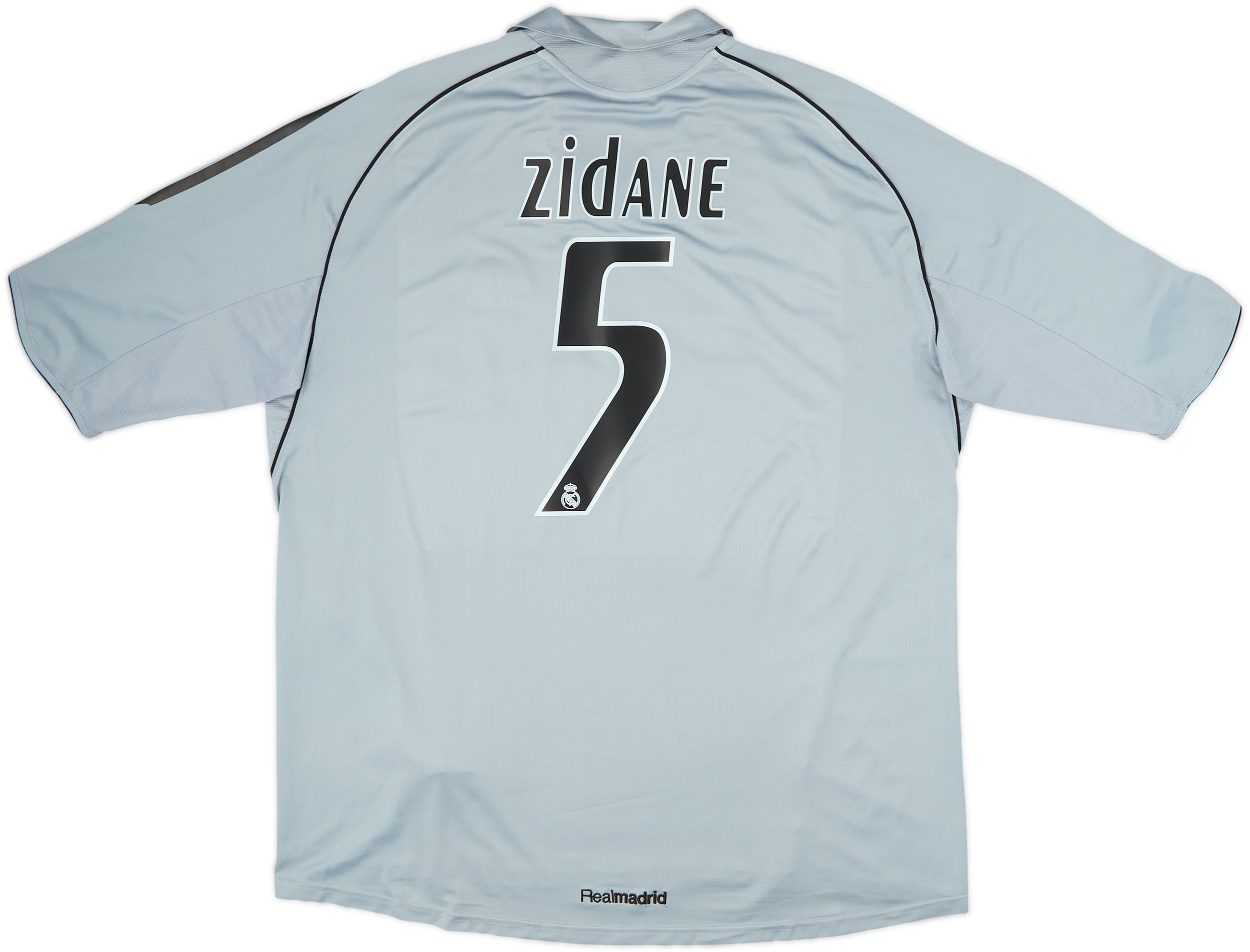 2005-06 Real Madrid Third Shirt Zidane #5 - 9/10 - (XXL)