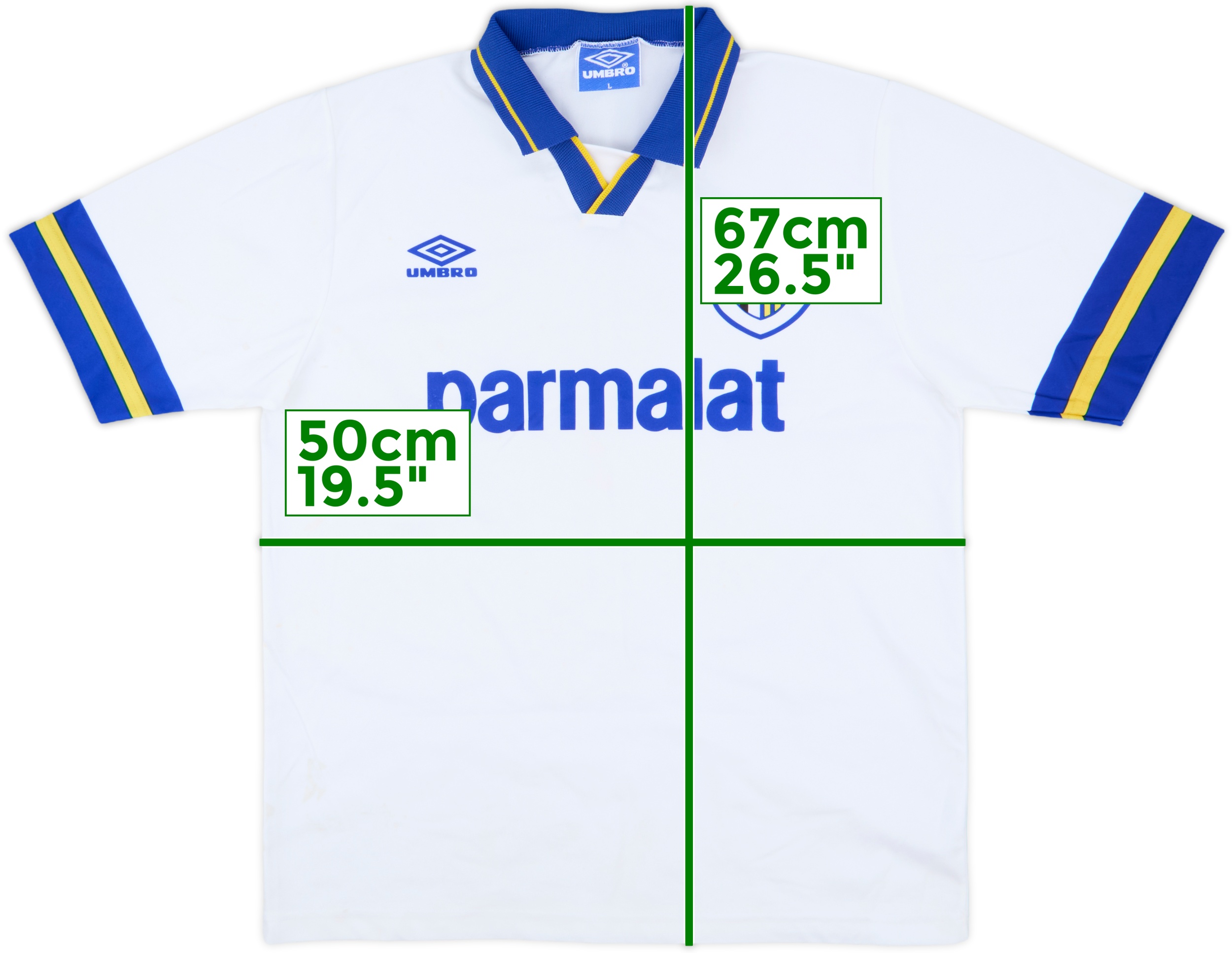 1993-95 Parma Home Shirt - 8/10 - (XL)