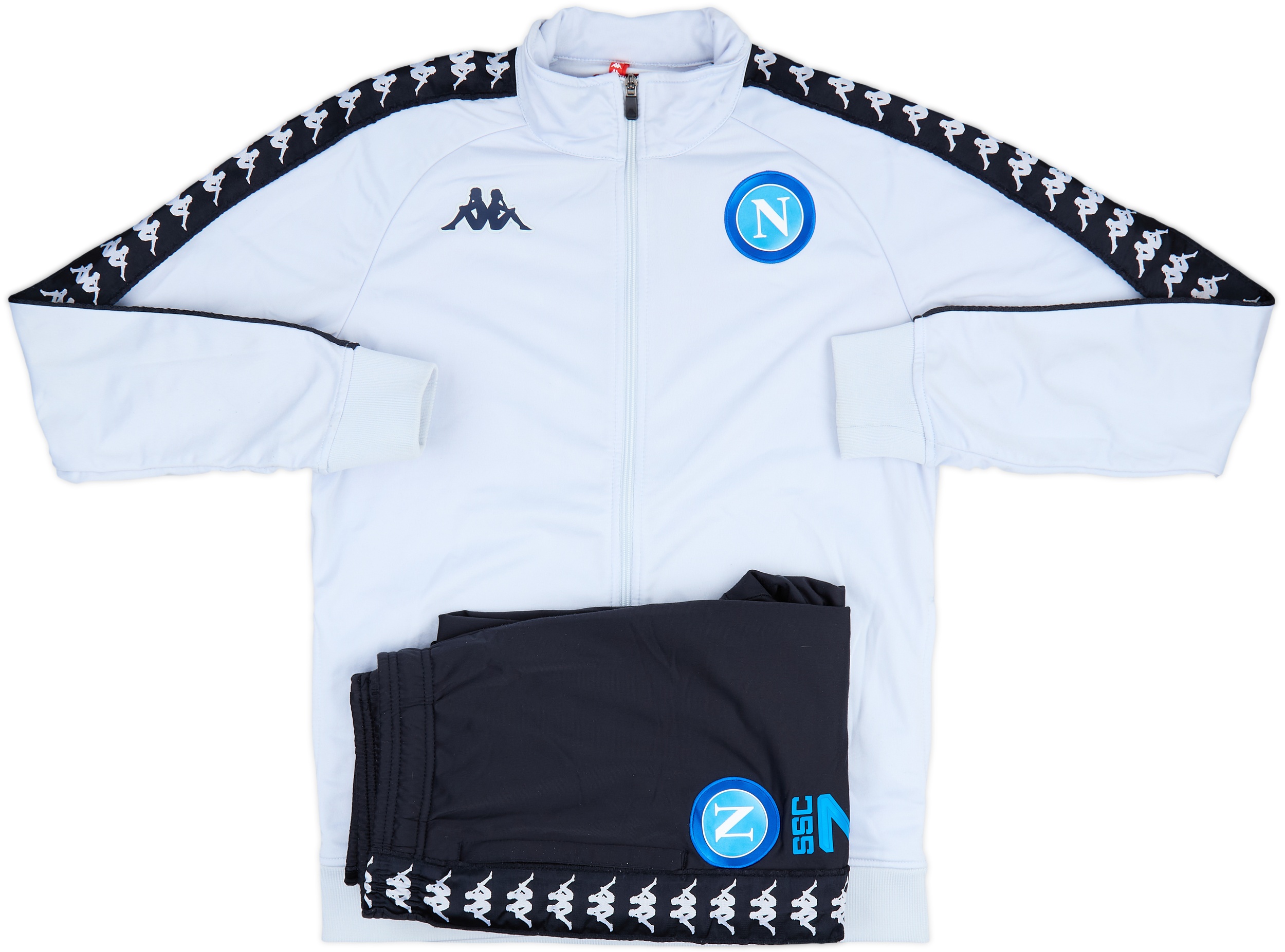 SSC Napoli トレーニングジャケット Kappa ジャージ　メンズS SSC Napoli トレーニングジャケット Kappa ジャージ メンズS