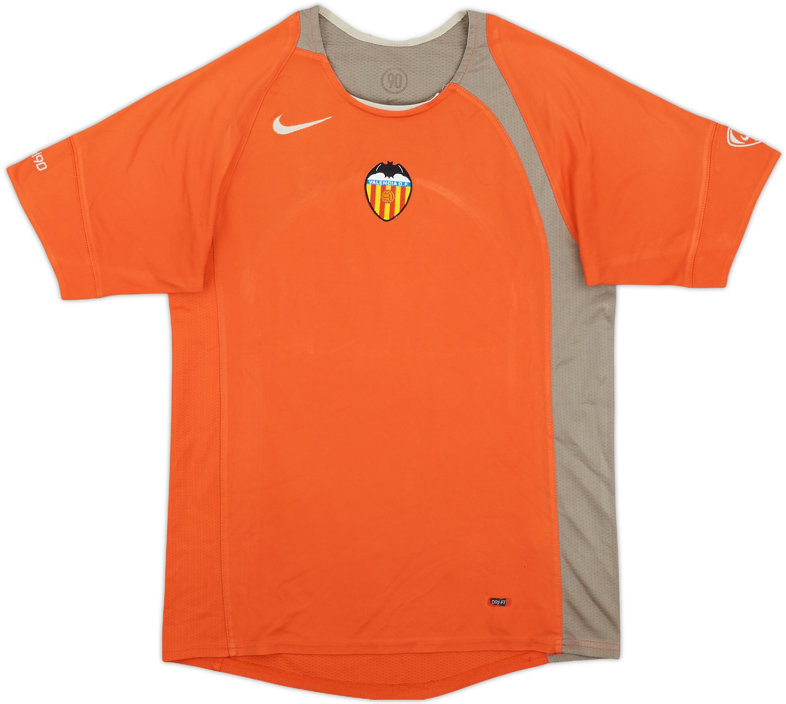 Valencia CF 2007 - 2008 Away Jersey Nike Black Shirt Size