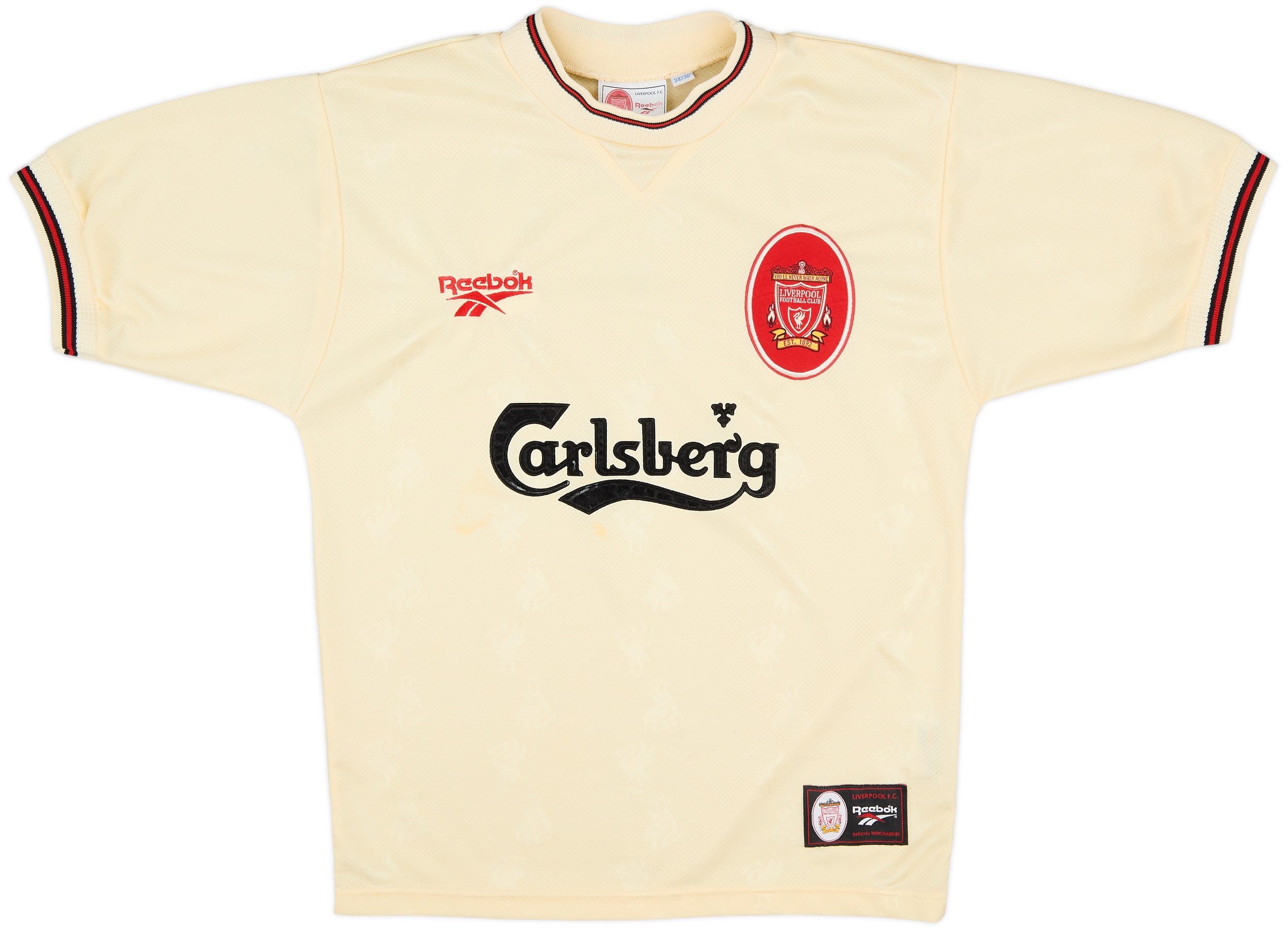 LIVERPOOL FC 96-97 away ユニフォーム 1996-97 Liverpool Away Shirt - 6/10 - (S)