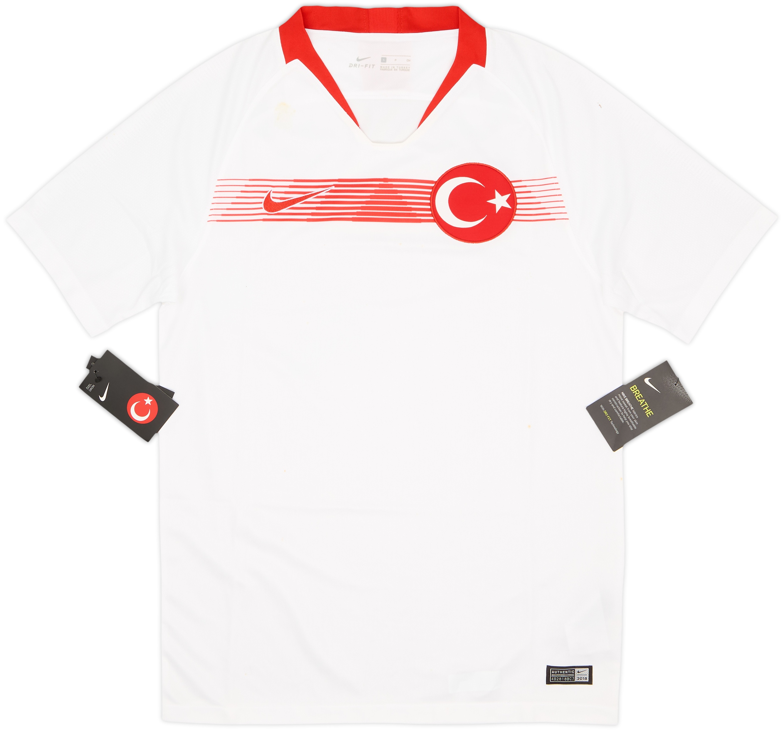 Denizlispor Football Shirt Barex Medium Away Kit Forması Jersey 2017