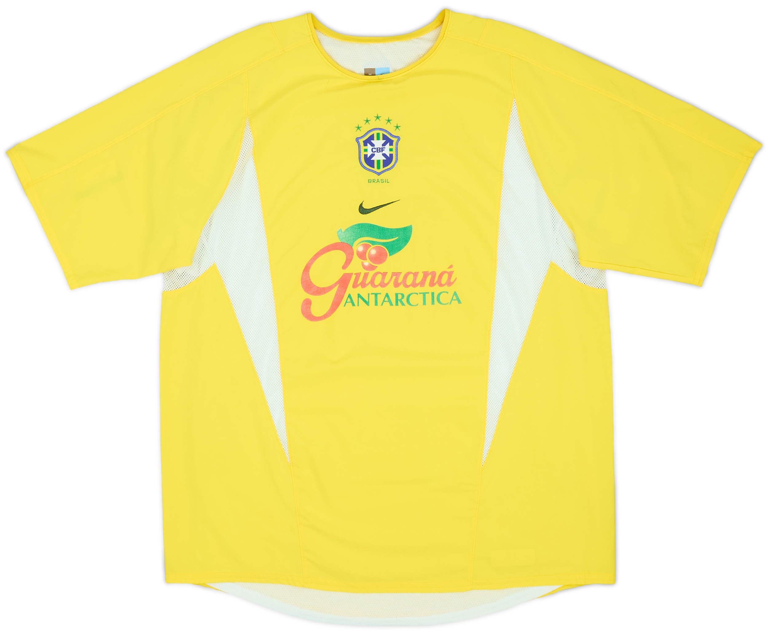 2002-03 Brazil Nike Player Issue Training Shirt - 9/10 - (M)