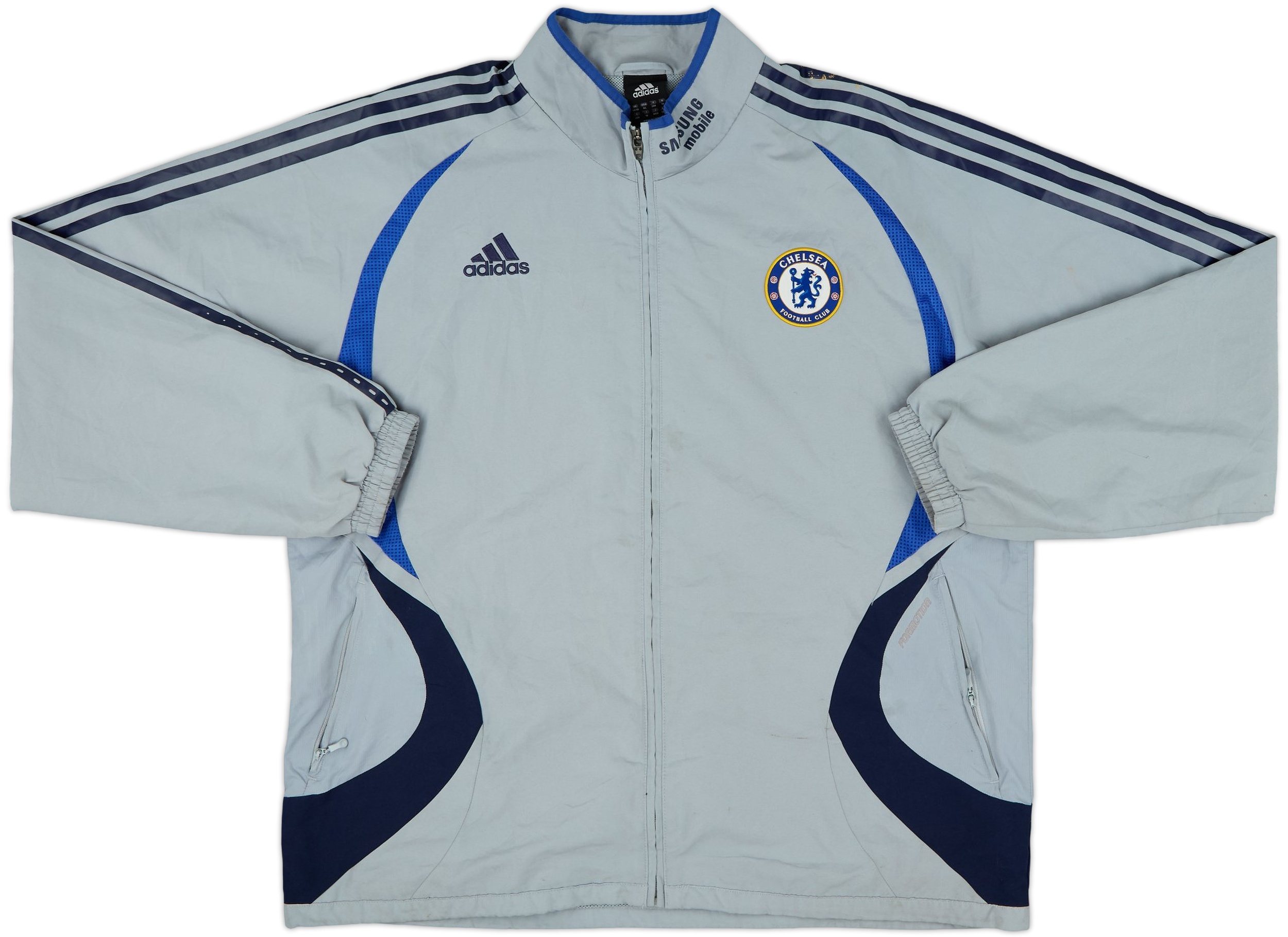 adidas Chelsea FC adidas ダウンジャケット RARE CHELSEA LONDON 2005-2006 FOOTBALL TRAINING JACKET SIZE