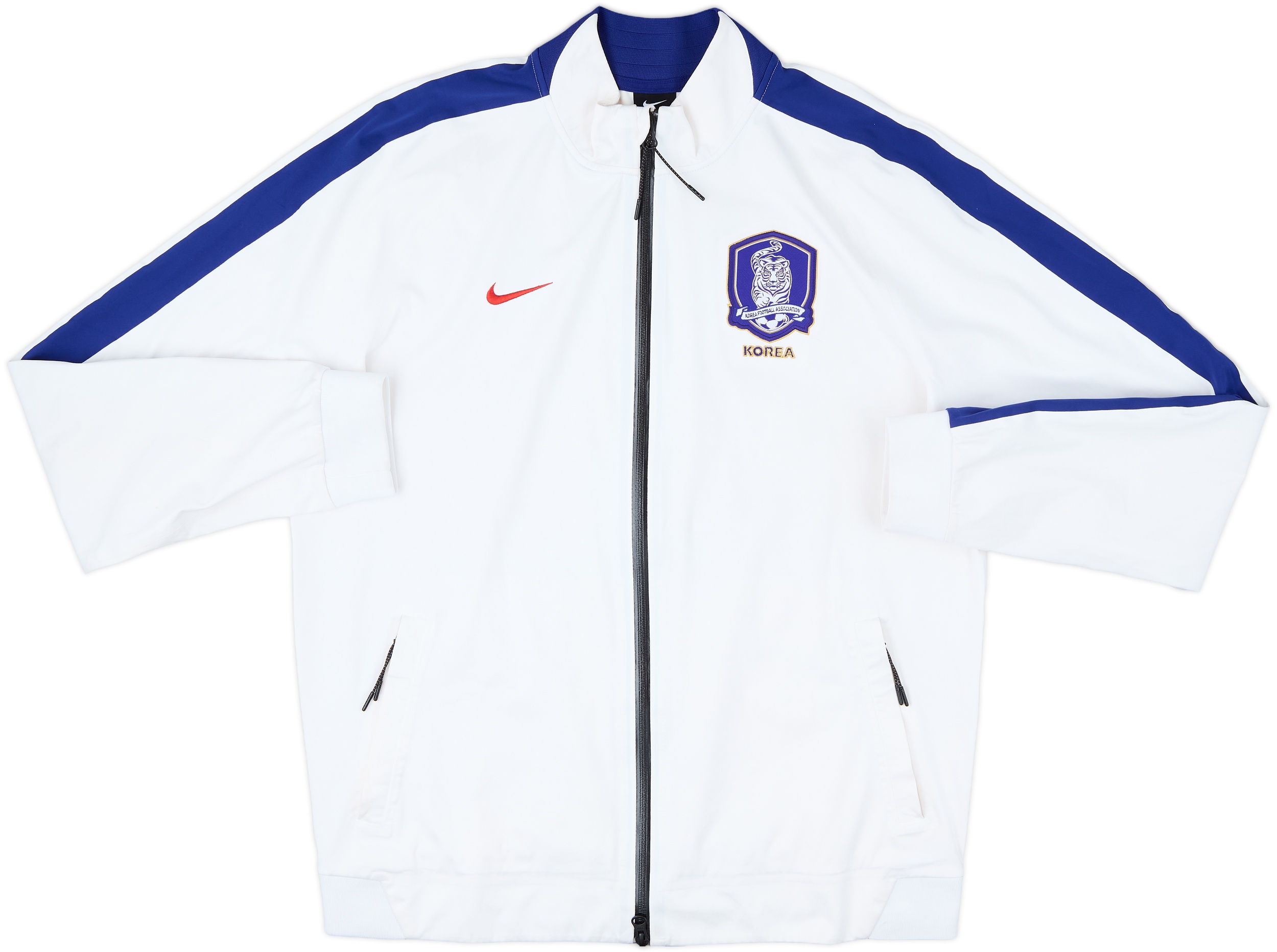 Nike Korea サッカージャージ 青　韓国代表 Nike Korea Football Team Academy Anthem Men's Jacket FJ2912