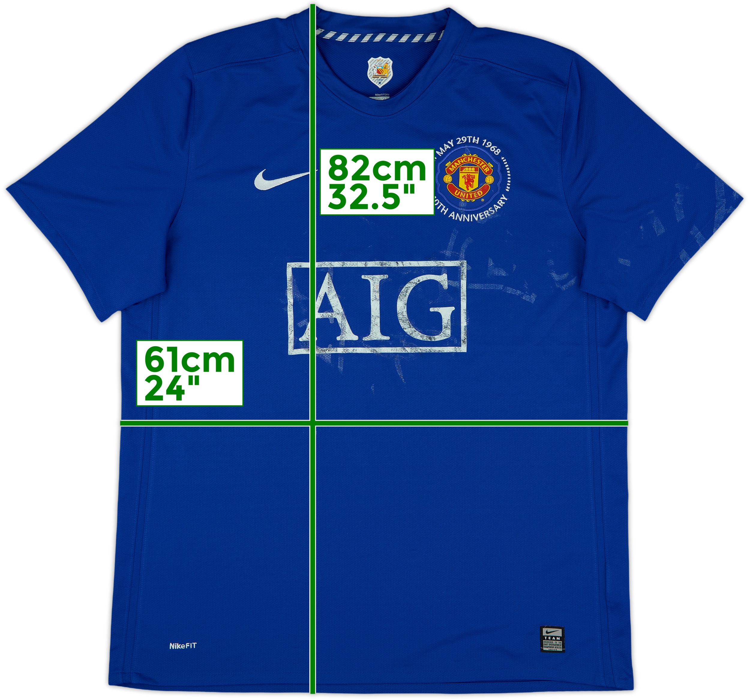 2008-09 Manchester United Third Shirt - 4/10 - (XL)
