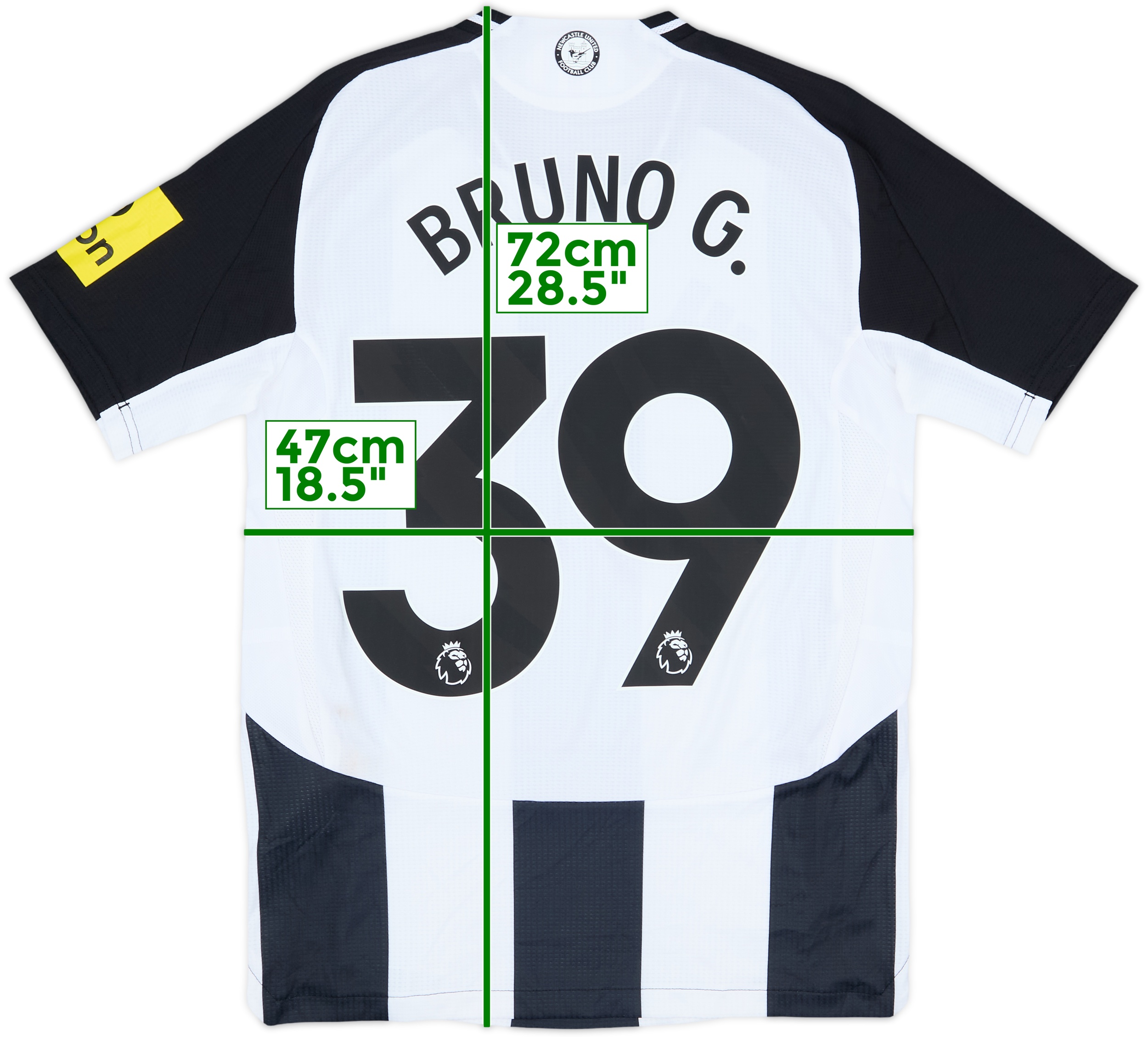 Newcastle United BRUNO G. サッカーユニフォーム39 Newcastle United BRUNO G. サッカーユニフォーム39 adidas