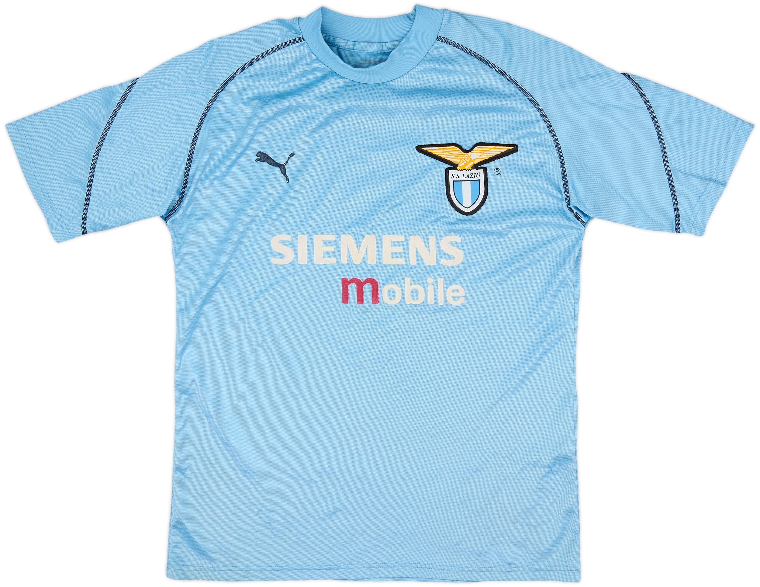 2001-02 Lazio Puma Training Shirt - 7/10 - (M)