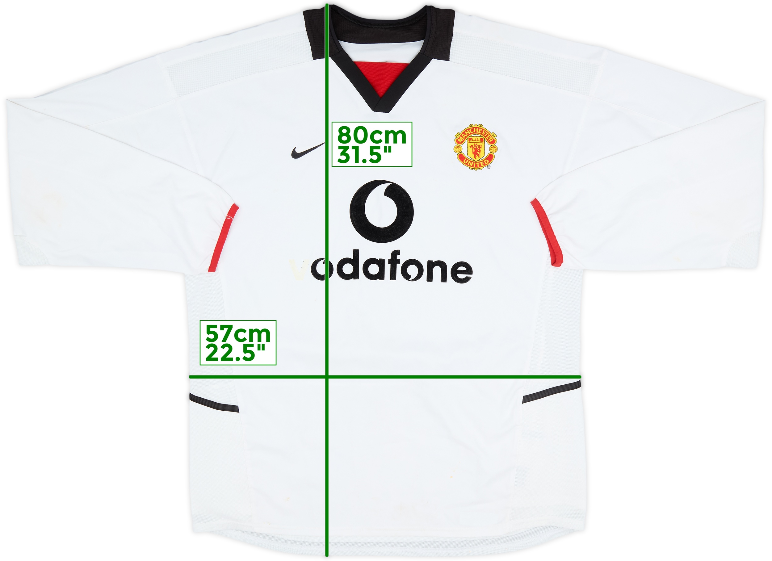 Manchester United van Nistelrooy 2002/03 Official Nike 3rd