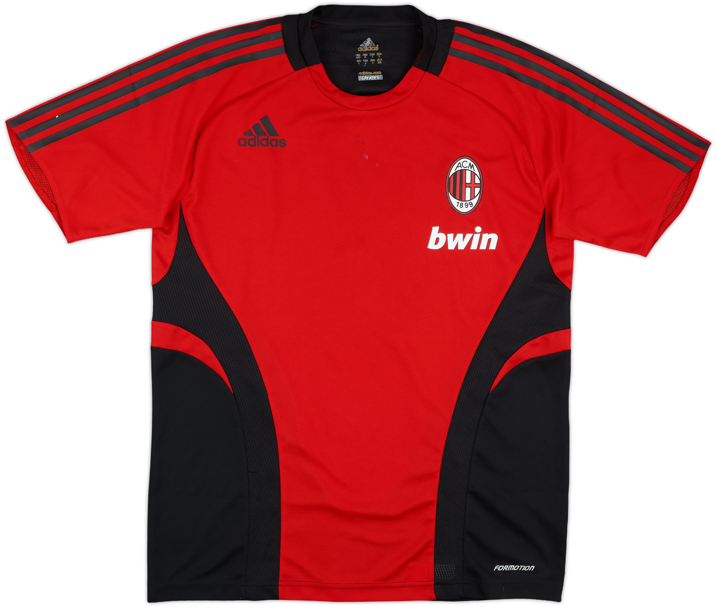特別価格 2008-09 AC Milan adidas Formotion Training Shirt - 7/10 - (M) ウェア