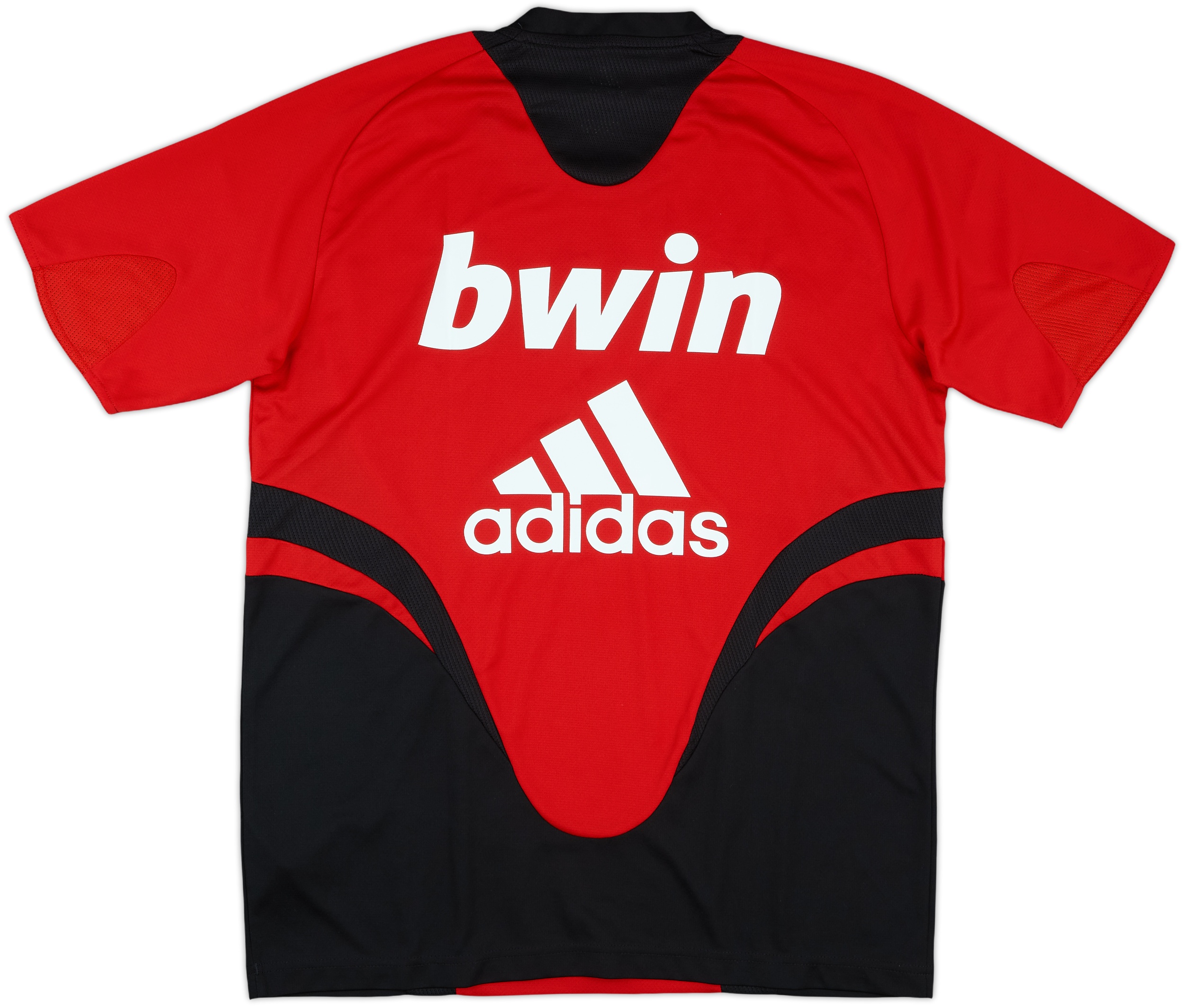 adidas　AC MILAN　ロゴプリント　三本ライン　ゲームシャツ adidas AC MILAN ロゴプリント 三本ライン ゲームシャツ
