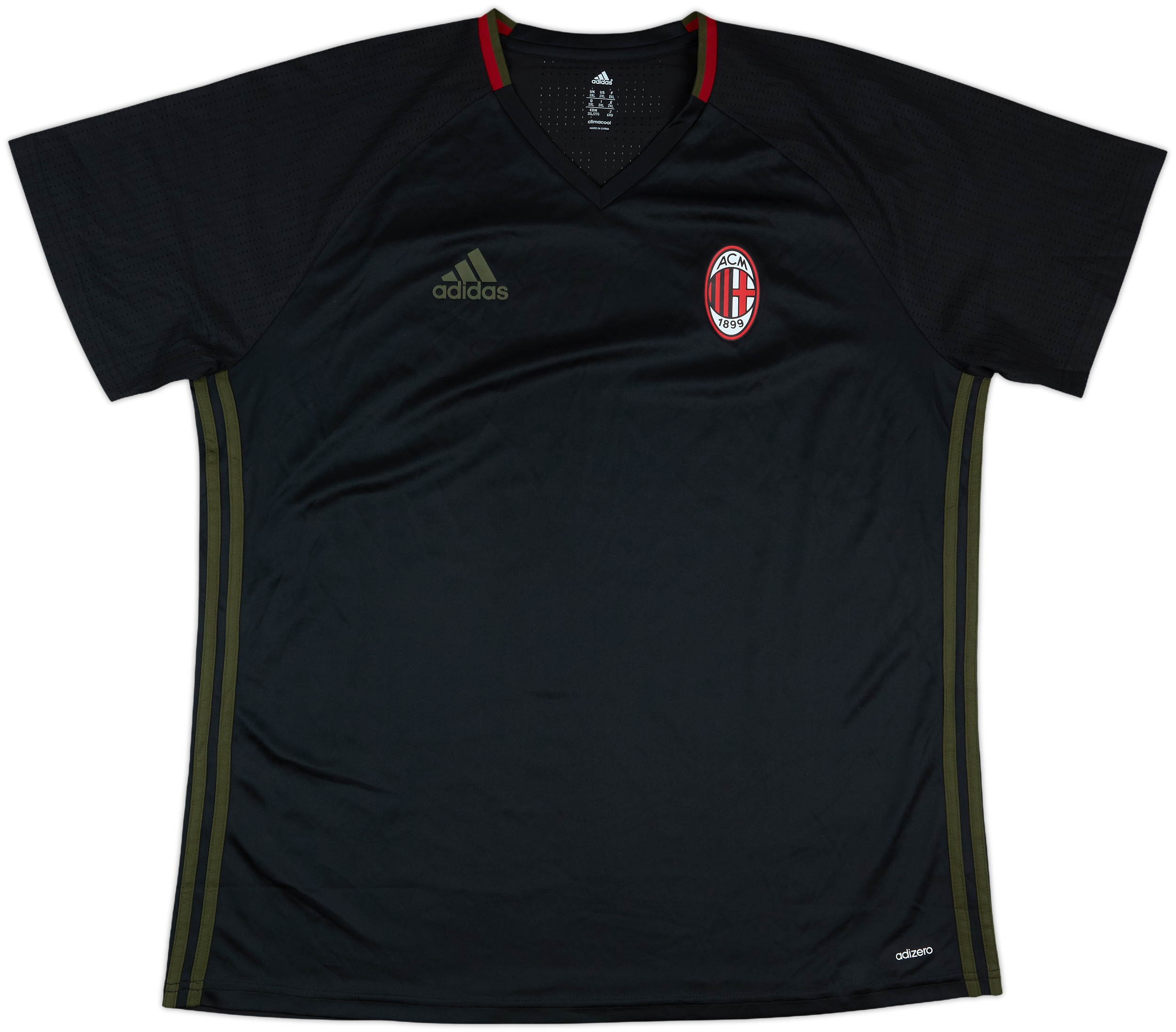 2016-17 AC Milan adidas adizero Training Shirt - 10/10 - (XXL)