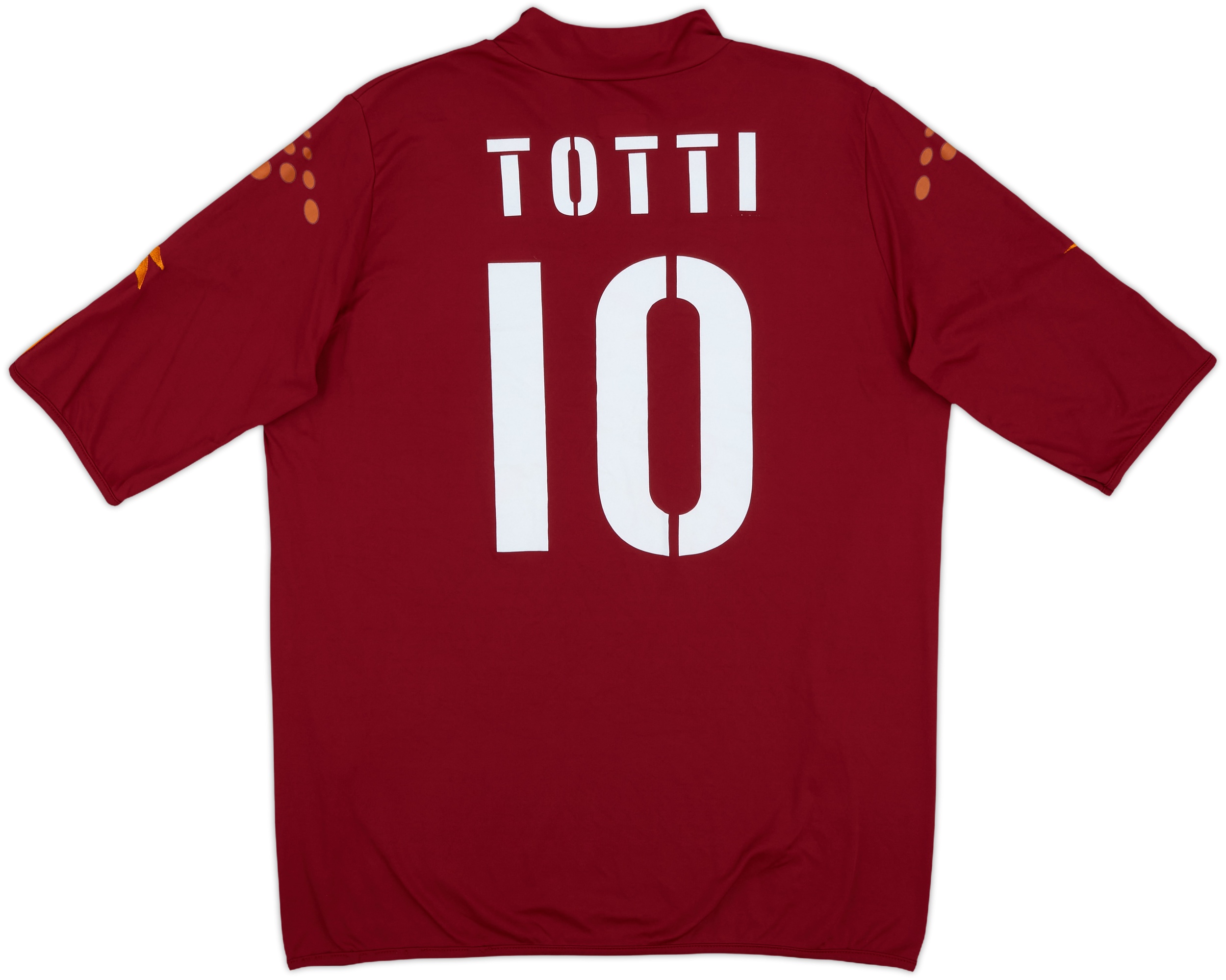 AS Roma Totti 10 シャツ Lサイズ 2000-01 Roma Home Shirt Totti #10 - 7/10 - (L)