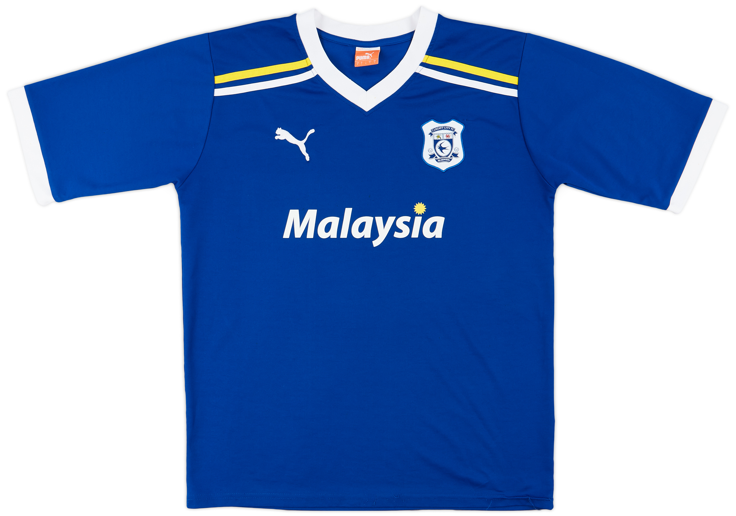 2011-12 Cardiff Home Shirt - 8/10 - (L)