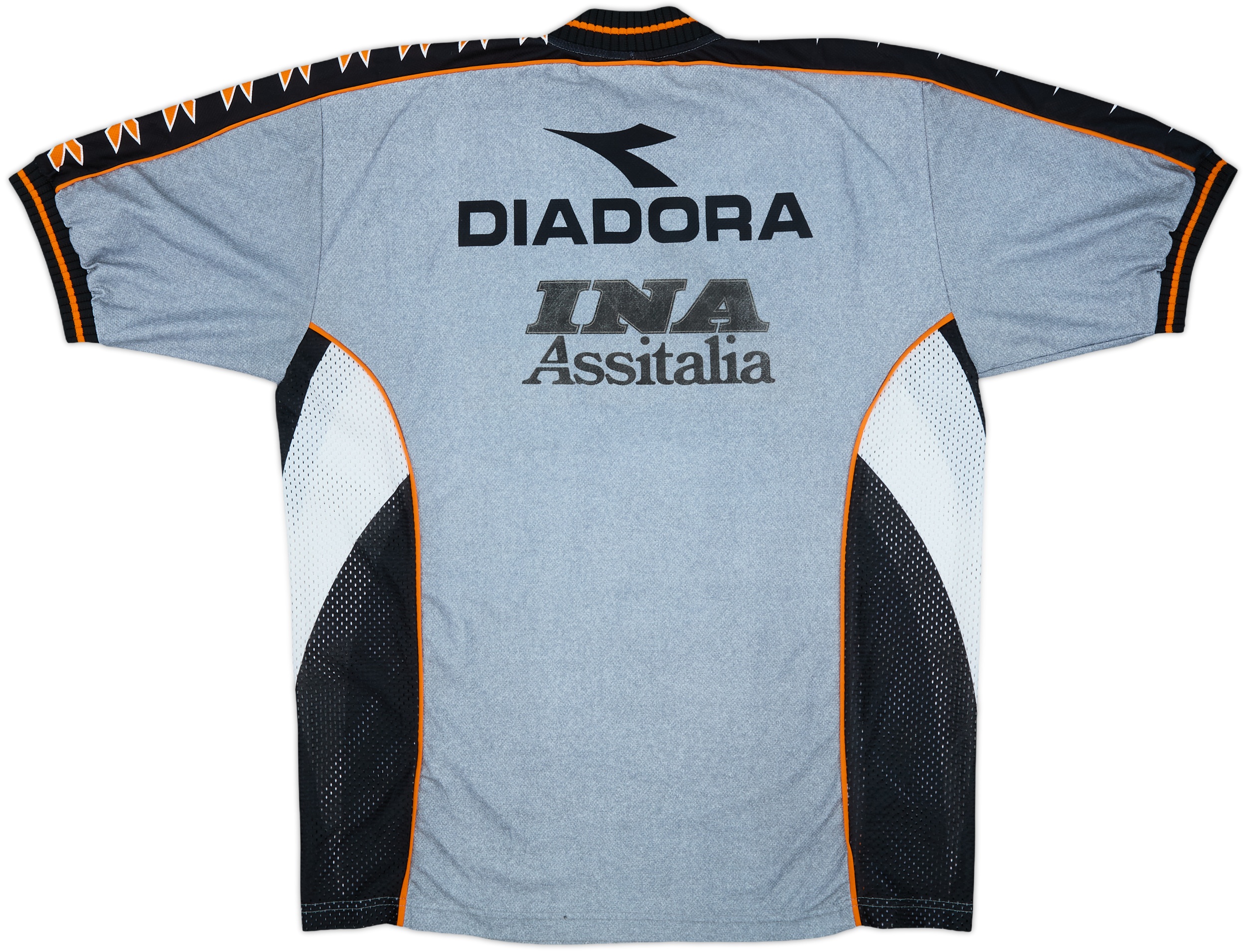 1999-00 Roma Diadora Training Shirt - 7/10 - (XL)