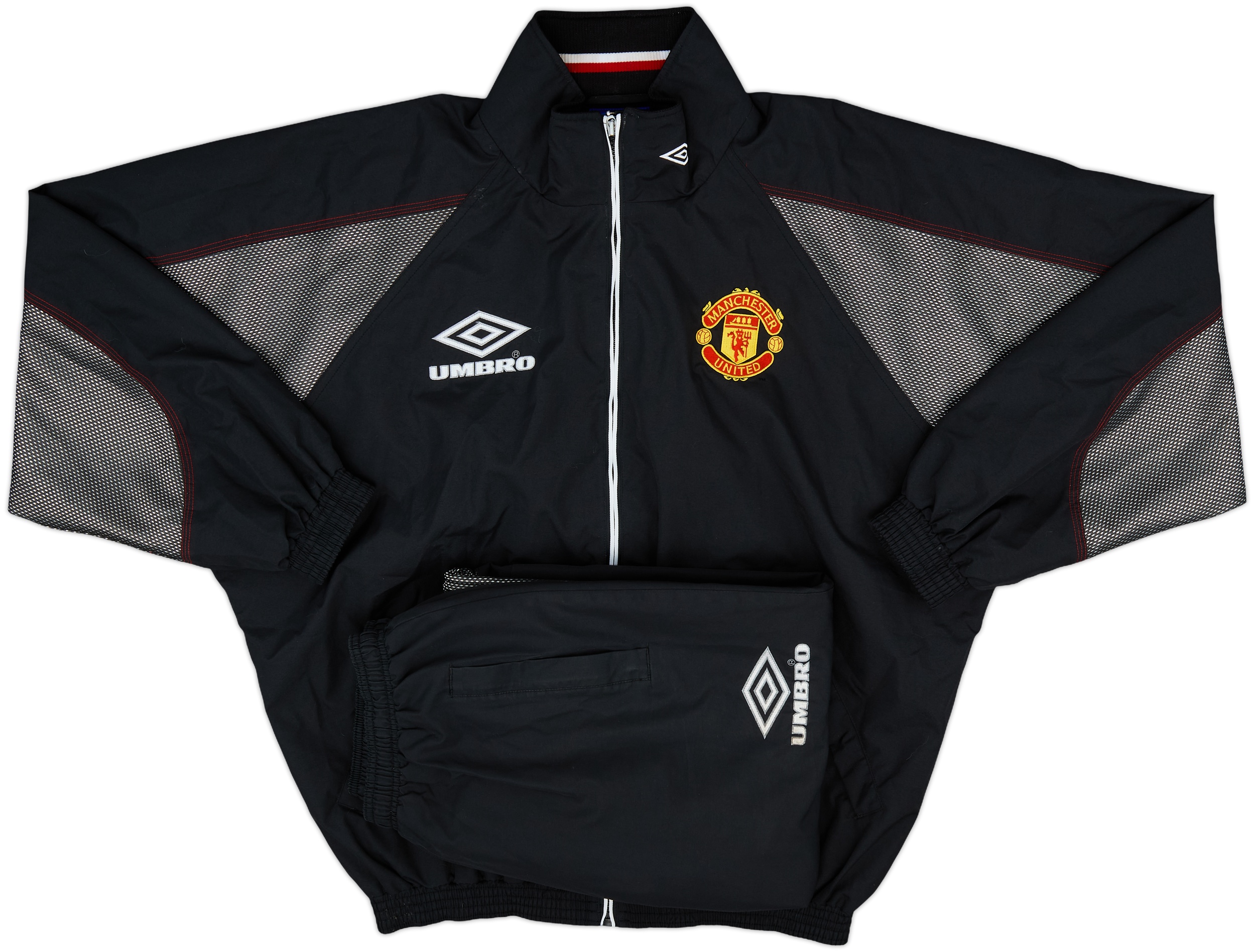 未着用 UMBRO manchester united 1998-00 Manchester United Umbro Tracksuit - 9/10 - (L)