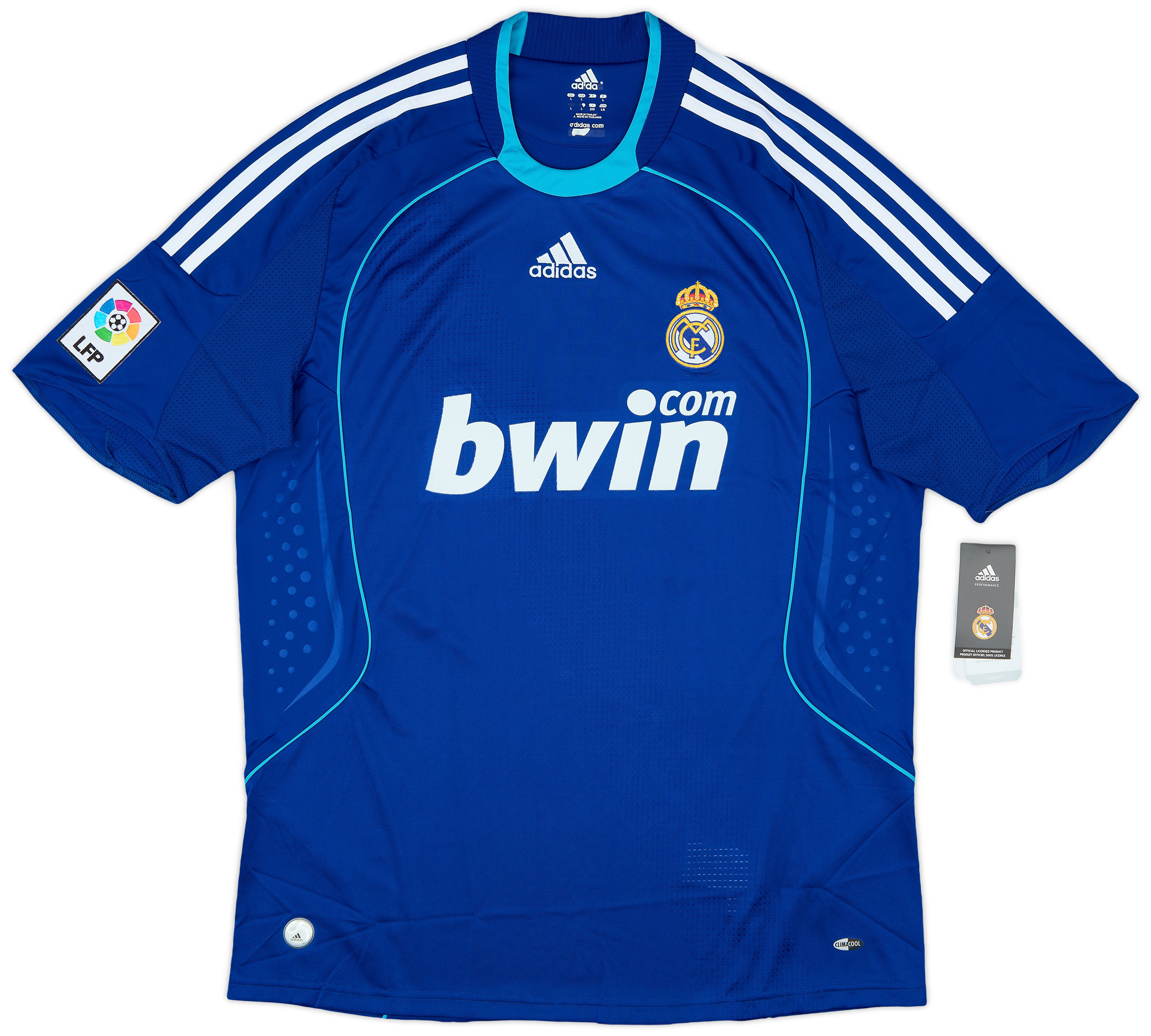 ウェア adidas Real Madrid 06-07 GUTI.H 14 2006-07 Real Madrid Home Name Number Set #14 GUTI .H Repro