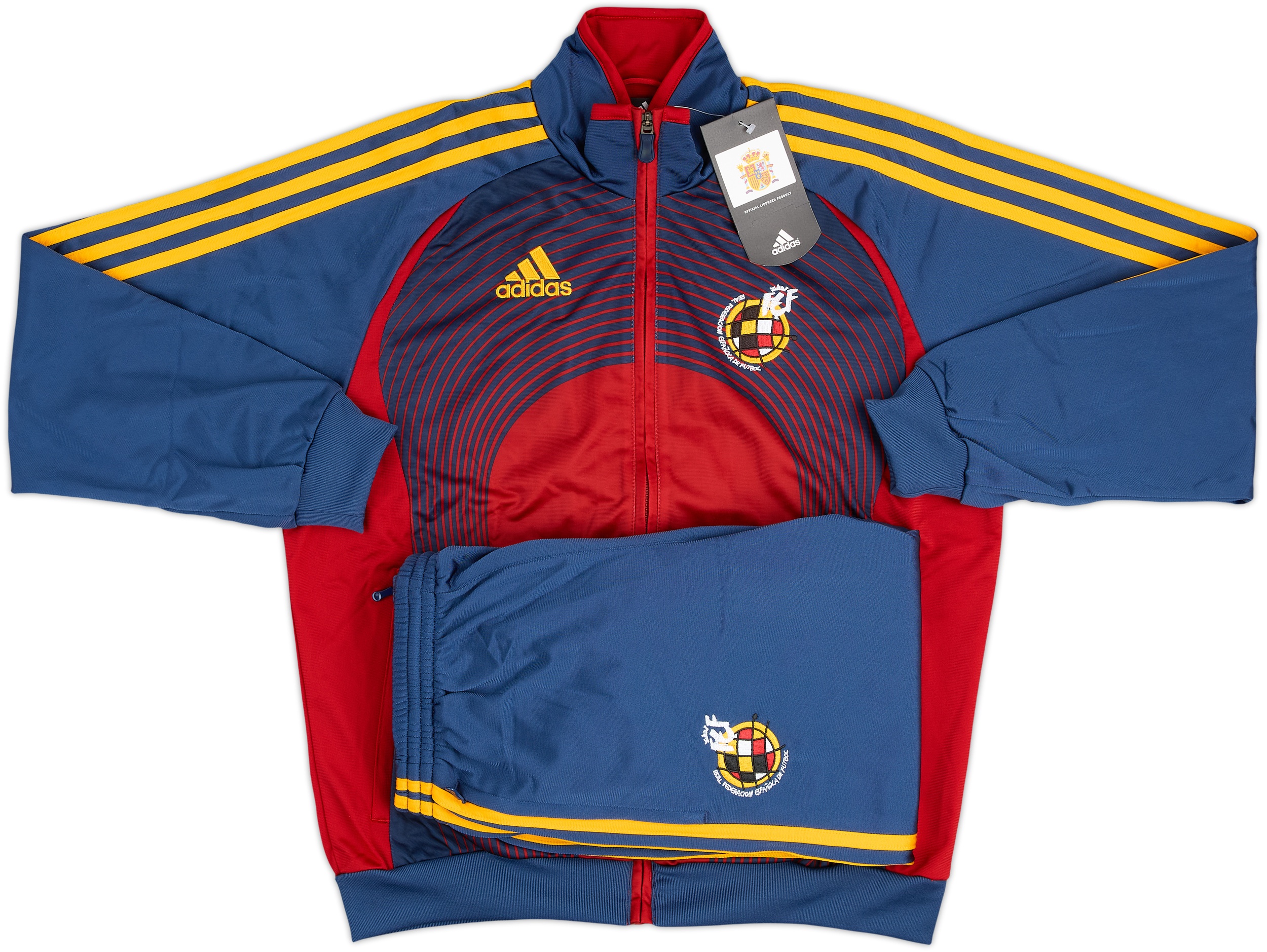 2006-07 Spain adidas Tracksuit (L.Boys)