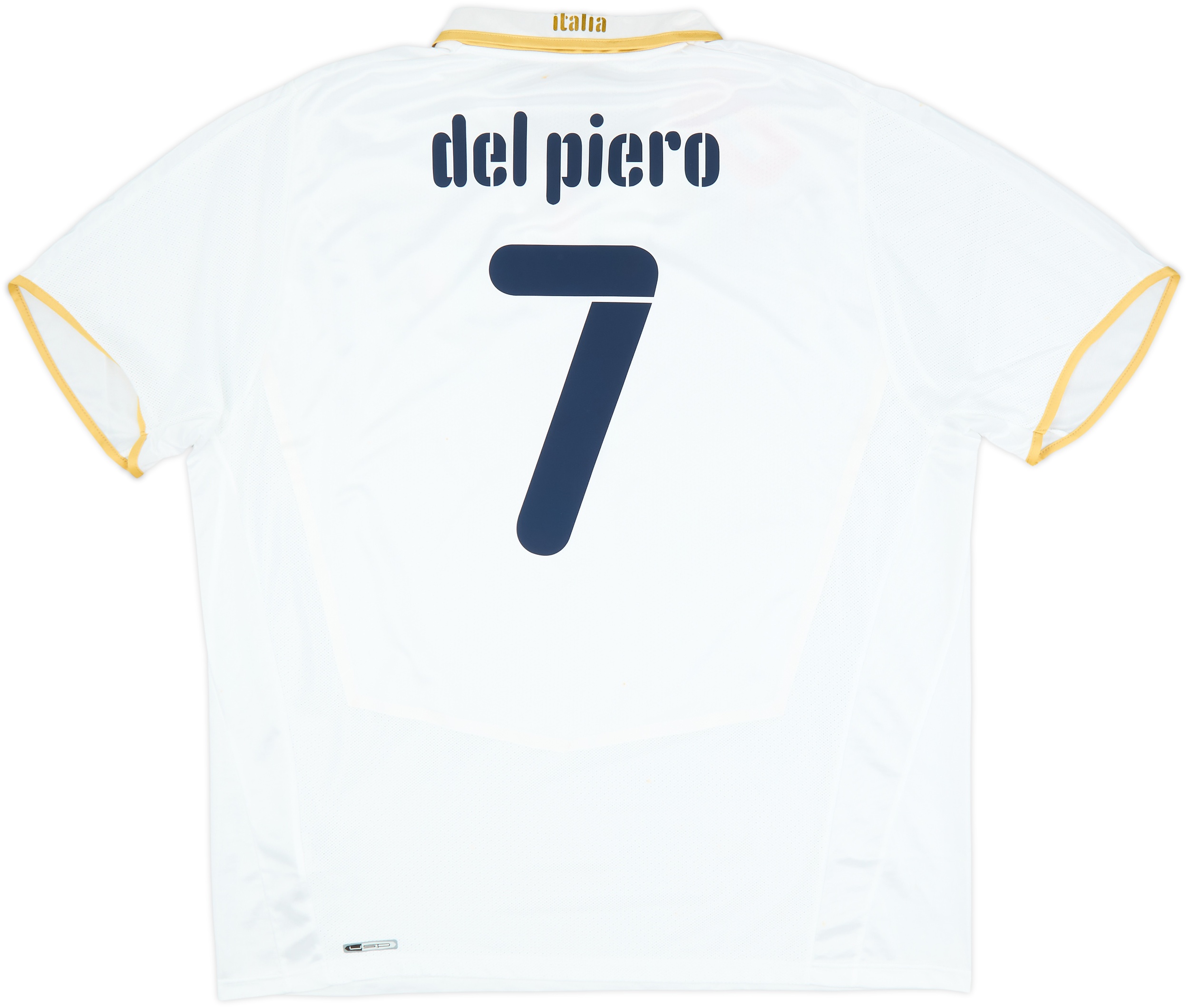 2007-08 Italy Away Shirt Del Piero #7 (XXL)