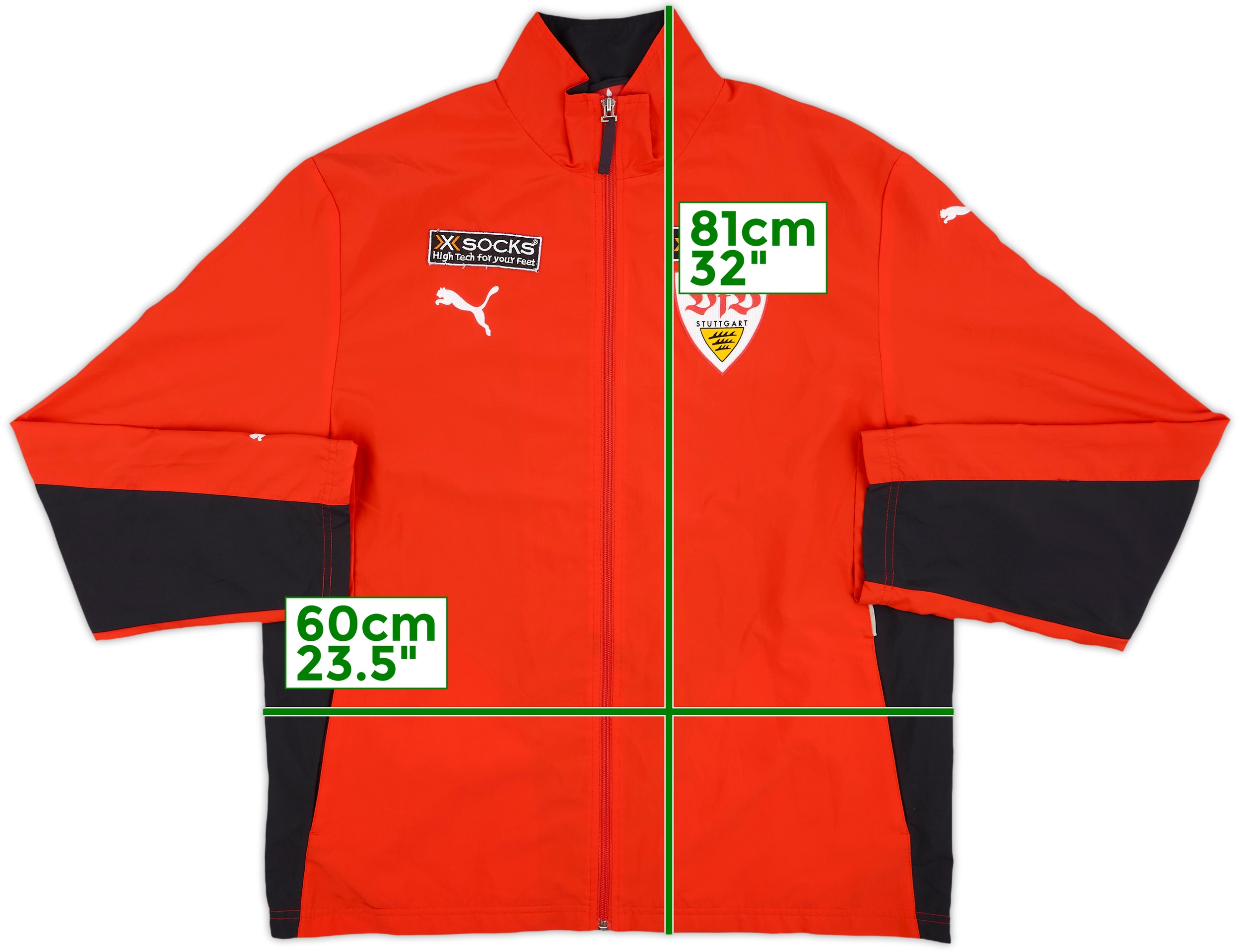 2009-10 Stuttgart Puma Track Jacket - 6/10 - (L)