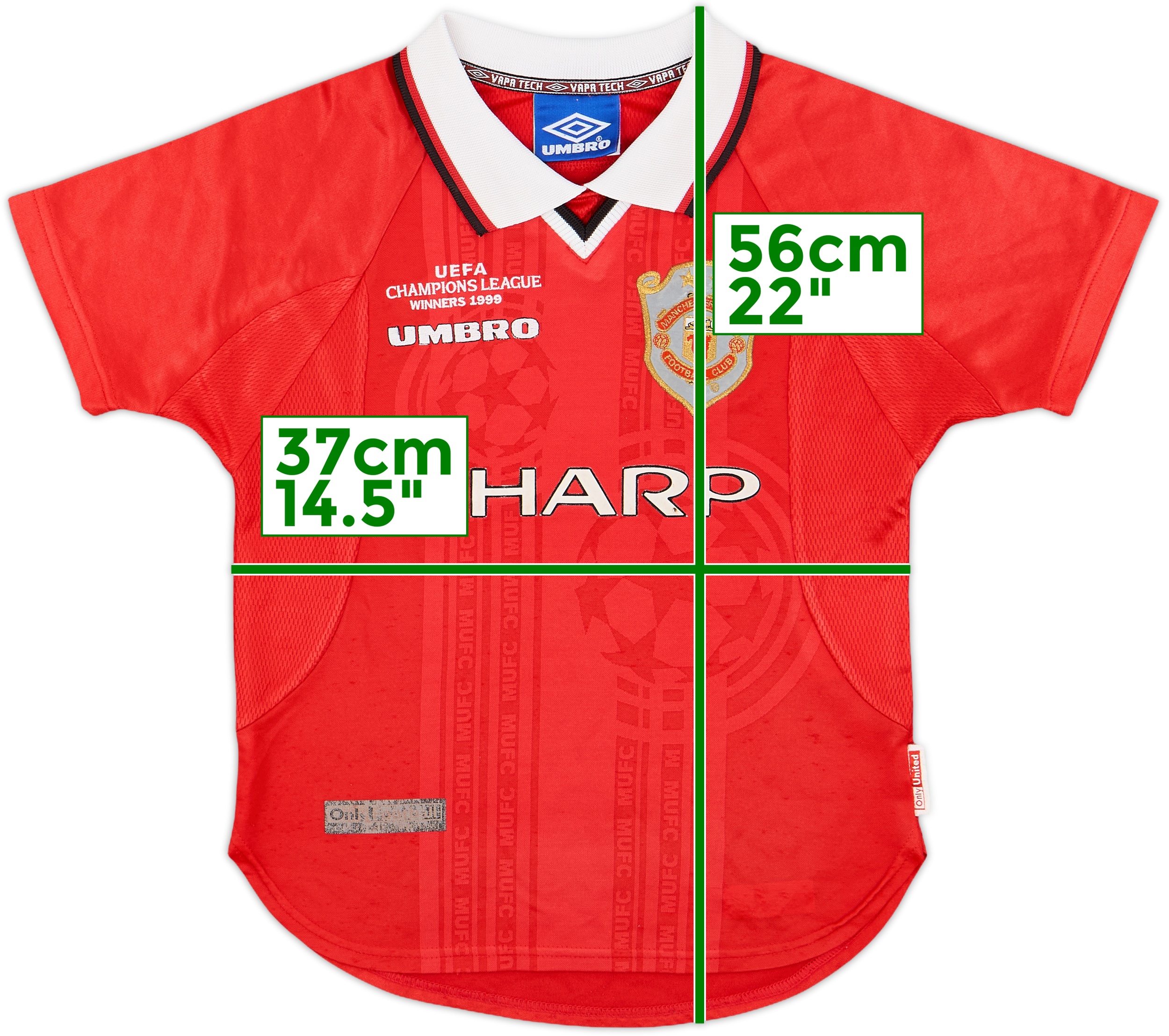 ウェア Manchester United 1999 Champions League Umbro Manchester United Jersey UEFA Champions League 1999 1