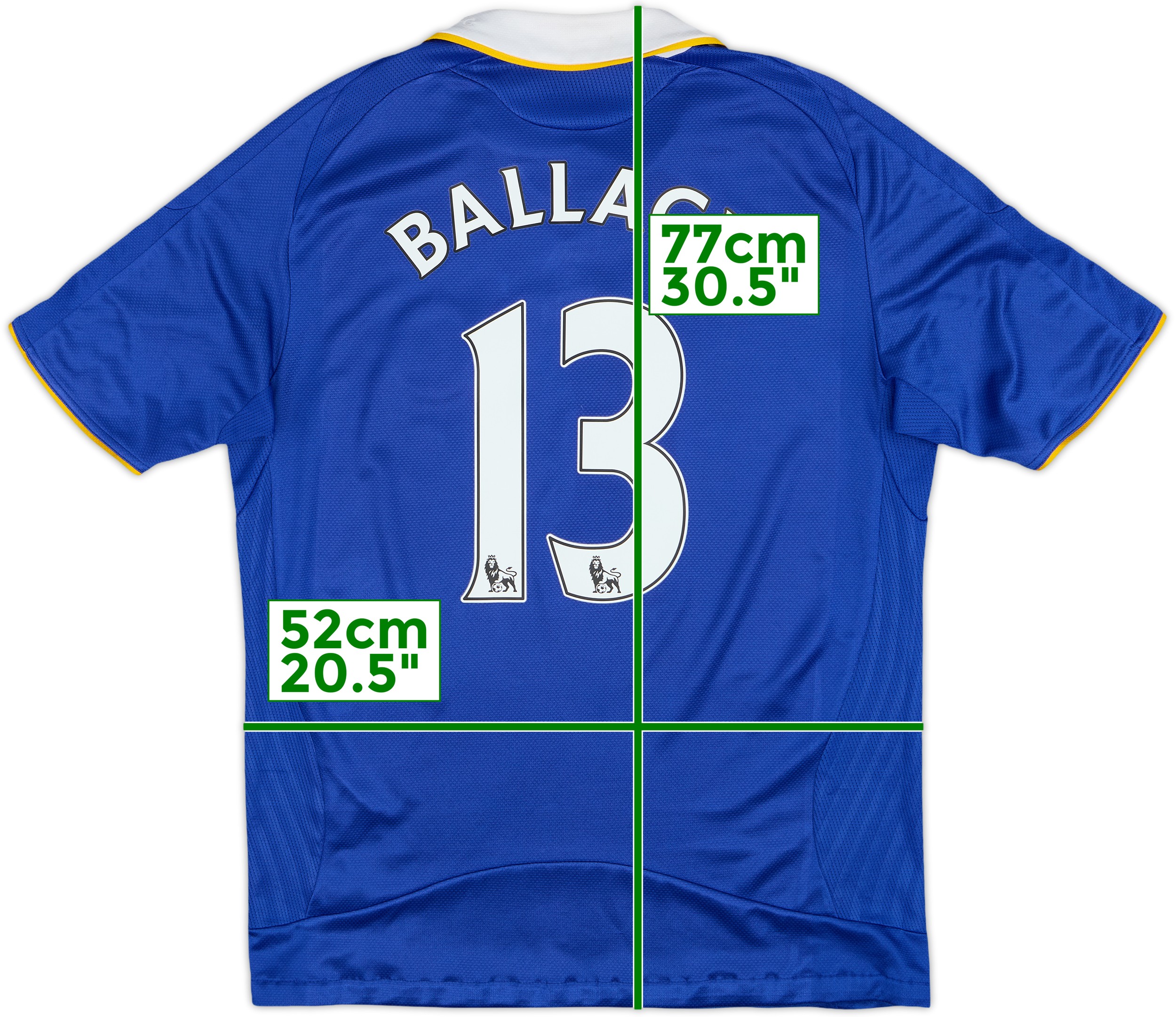 2008-09 Chelsea Home Shirt Ballack #13 - 7/10 - (M)