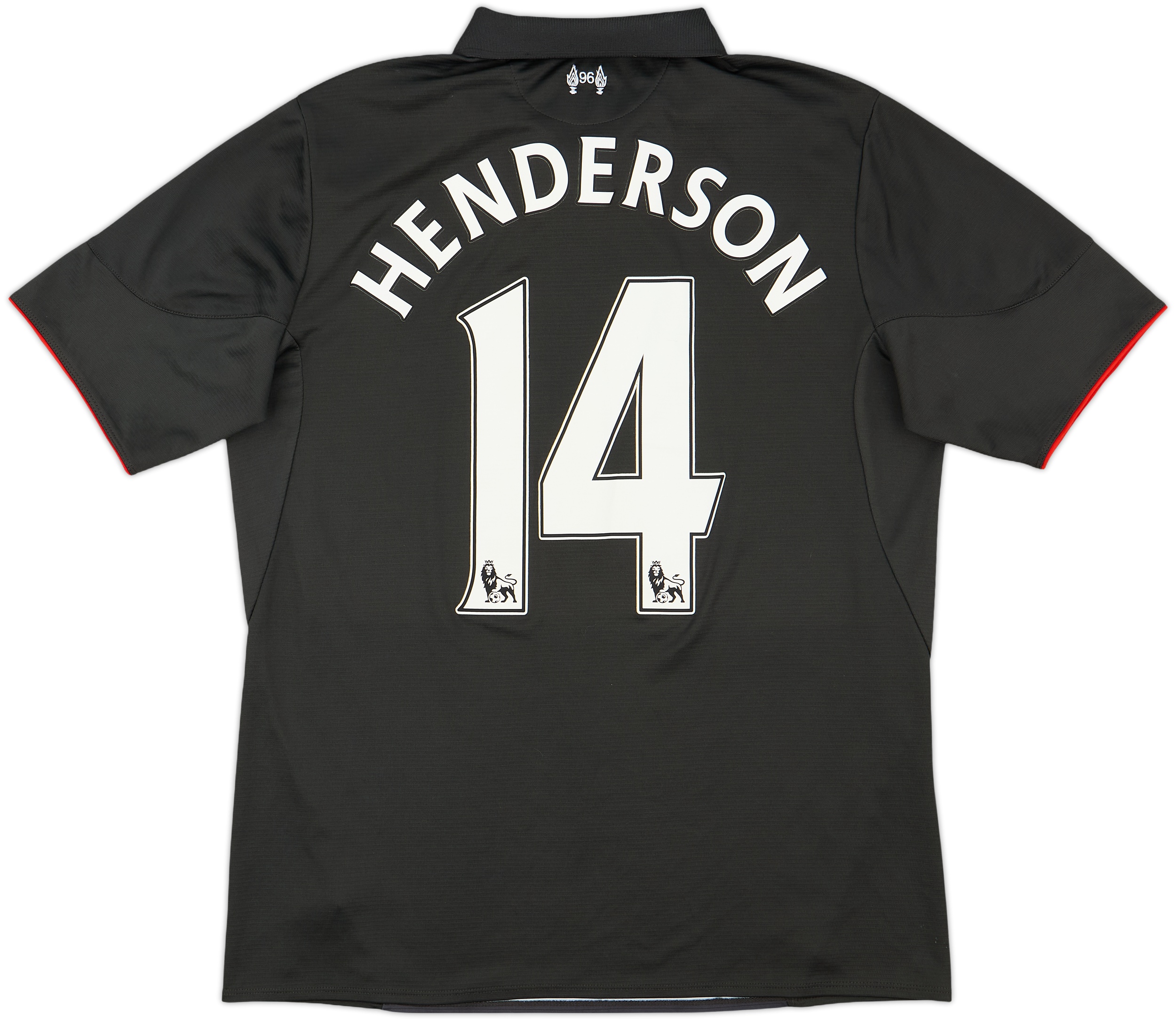 リバプール HENDERSON 14 シャツ 2015-16 Liverpool Third Shirt Henderson #14 - 5/10 - (L)
