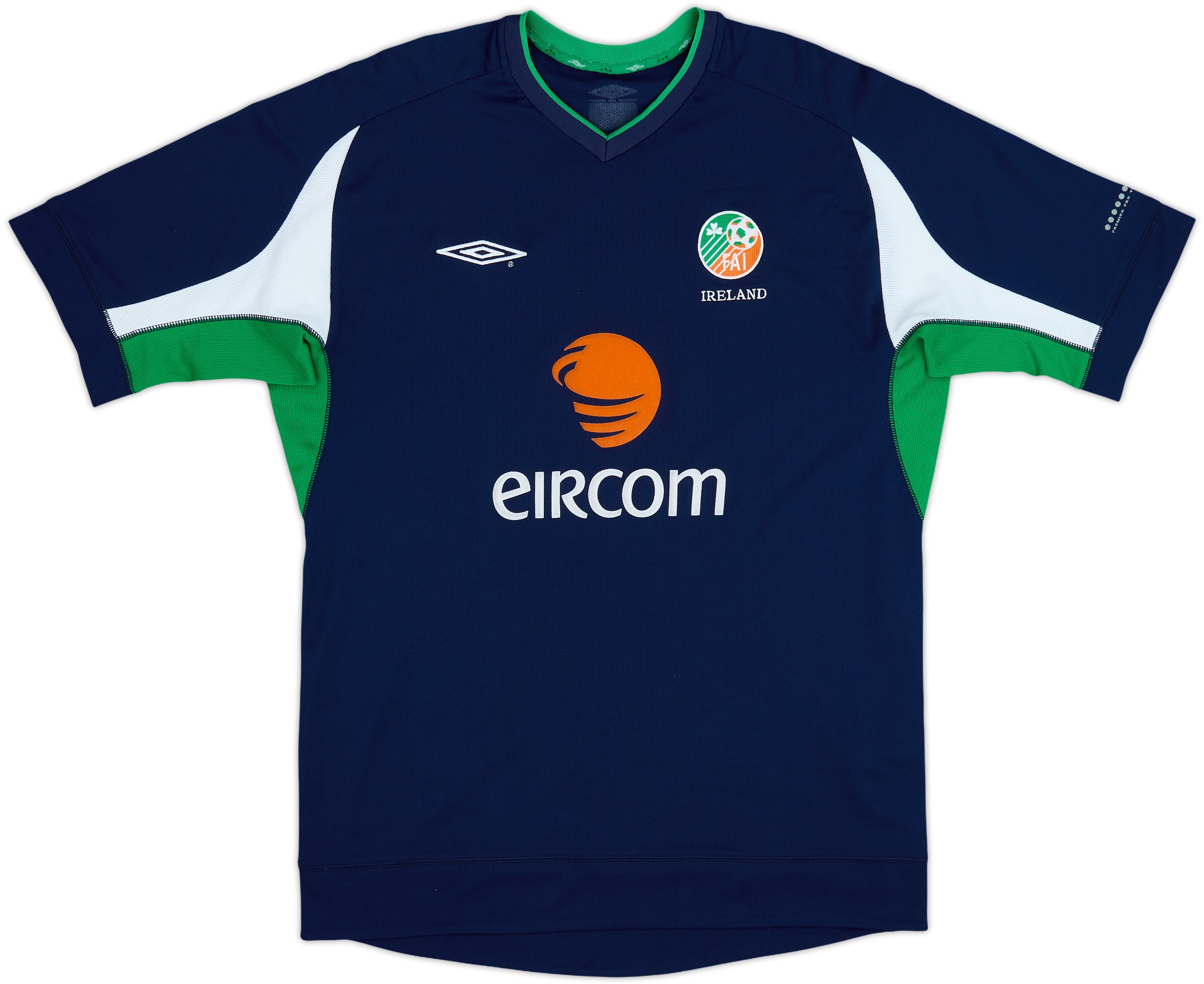 2002-03 Ireland Umbro Training Shirt - 9/10 - (XXL)