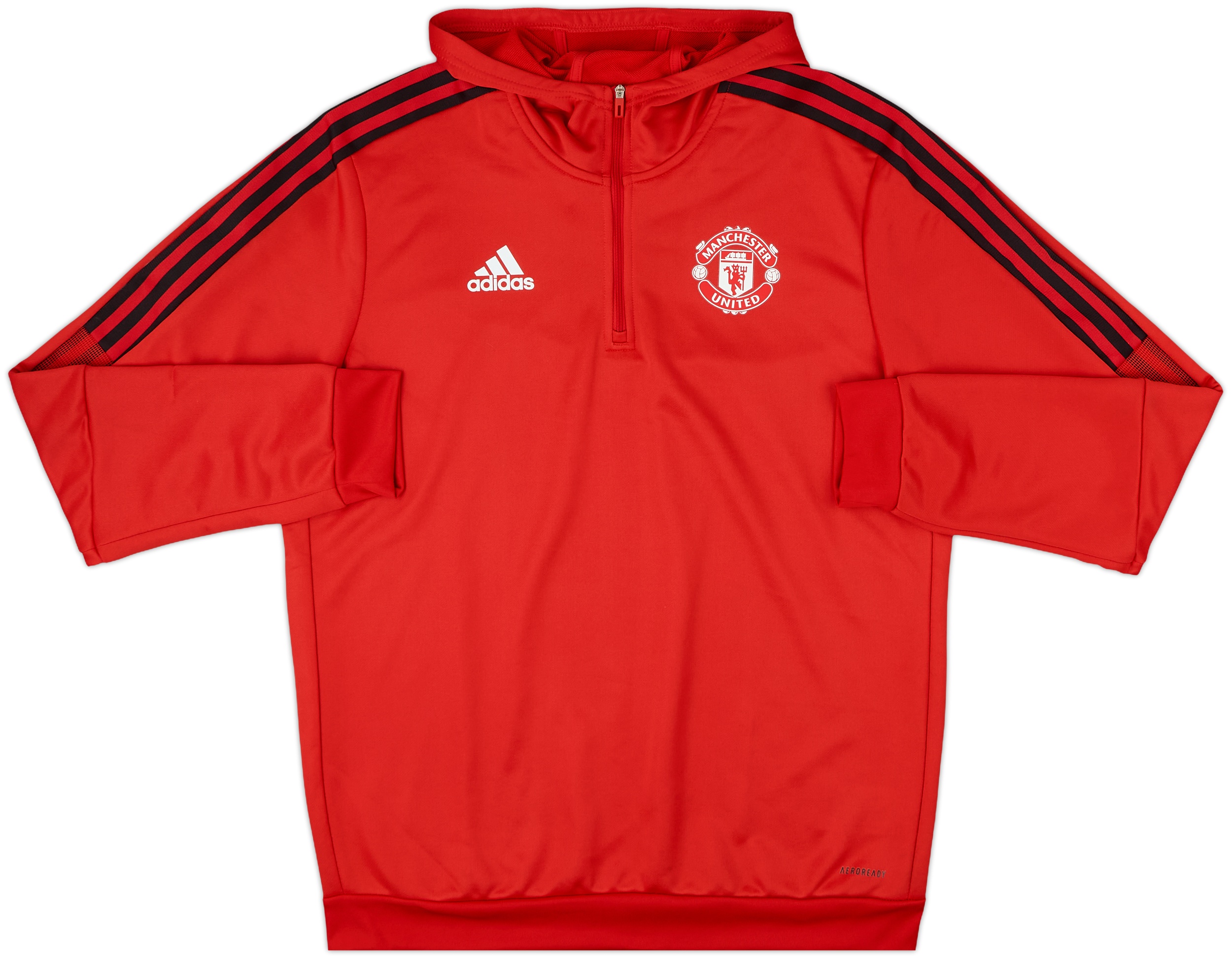 MANCHESTER UNITED-ADIDAS-AEROREADY-L-新品 Adidas Men's Manchester United Aeroready Anthem Jacket