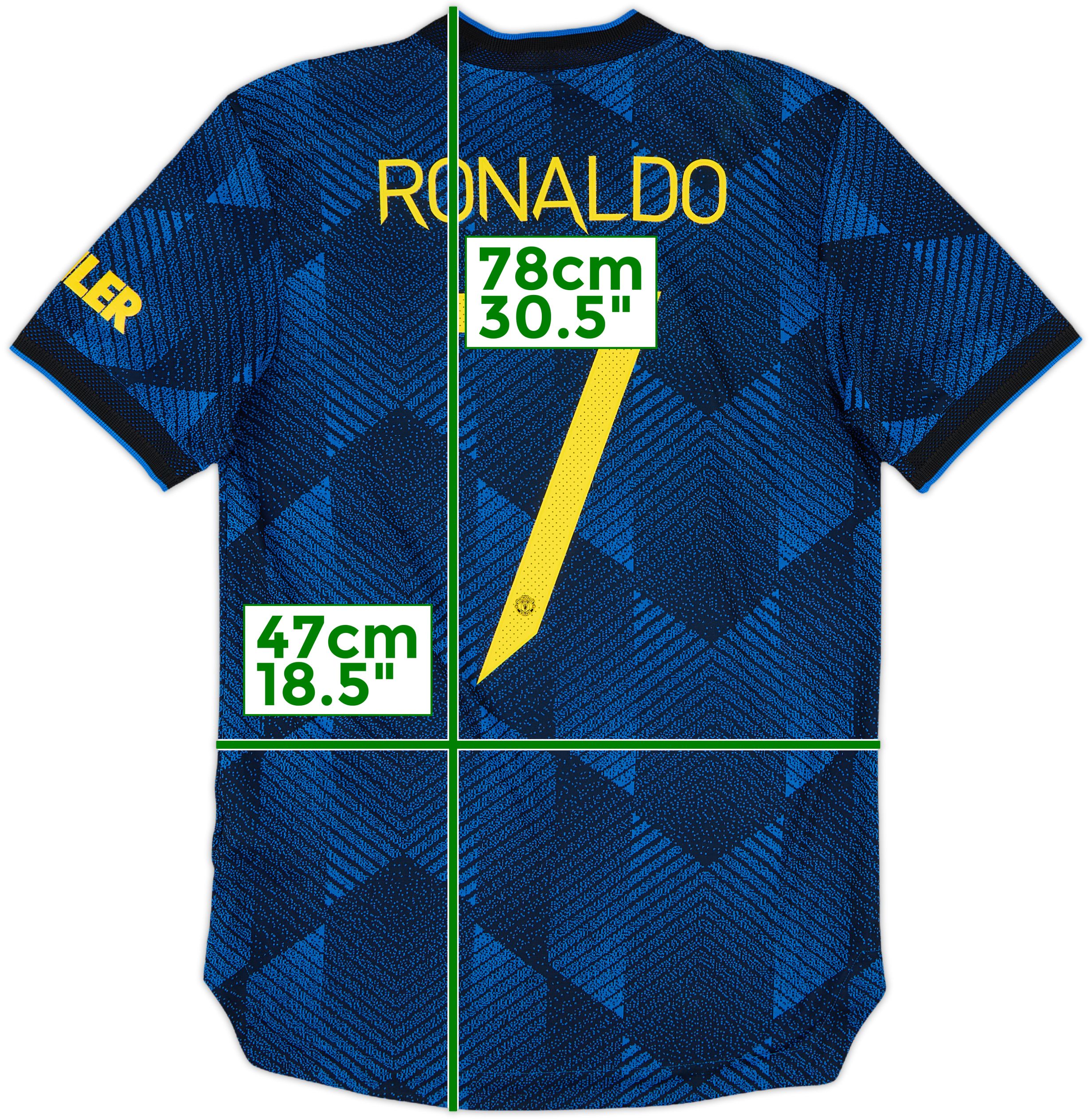 2021-22 Manchester United Authentic Third Shirt Ronaldo #7