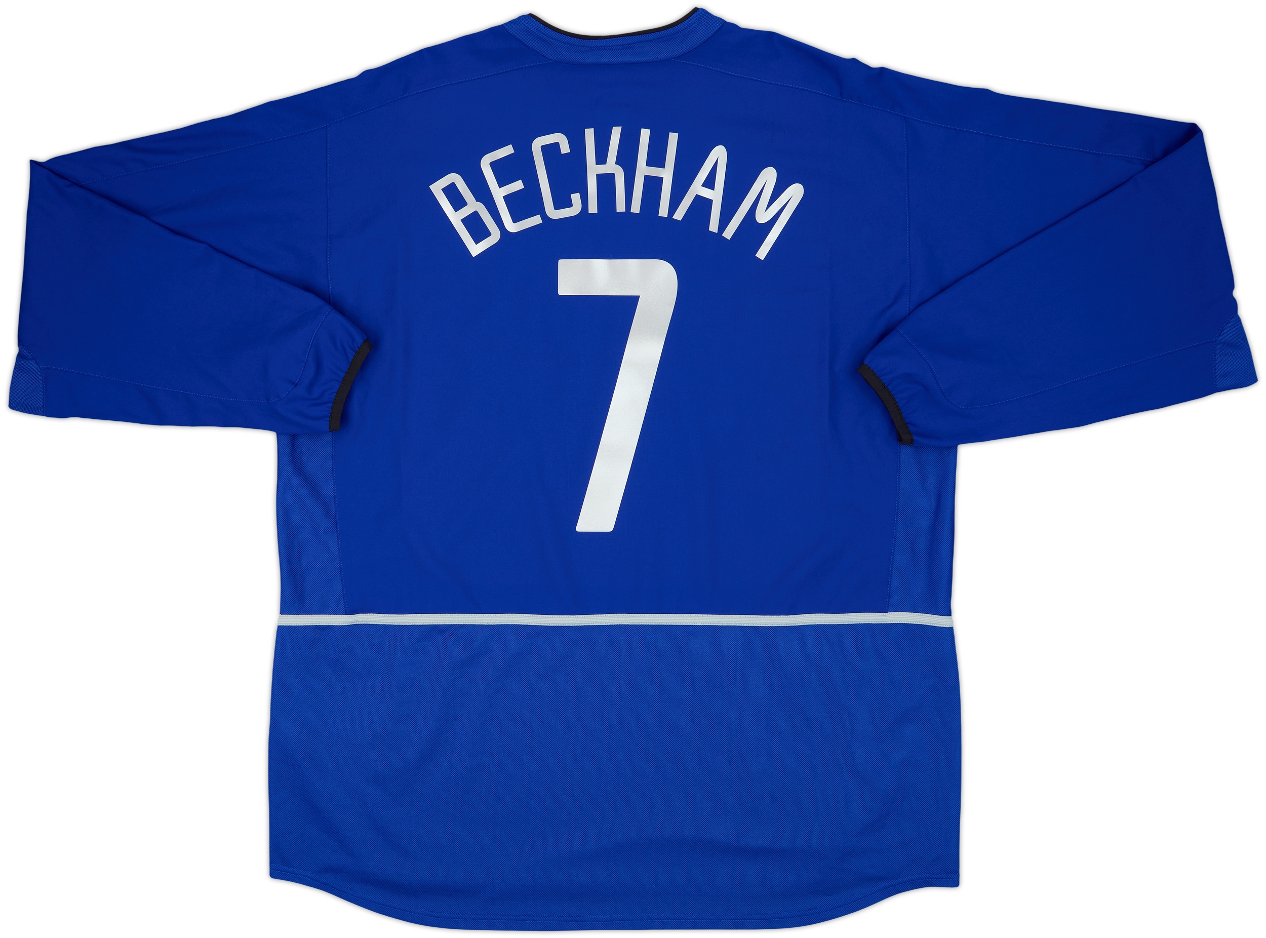 2002-03 Manchester United Third L/S Shirt Beckham #7 - 8/10